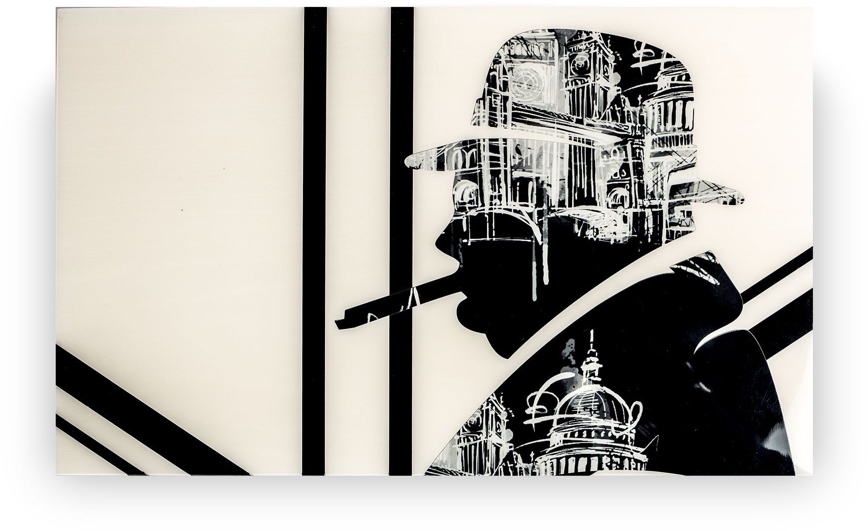 Davidoff Primos Winston Churchill WSC London Deckel