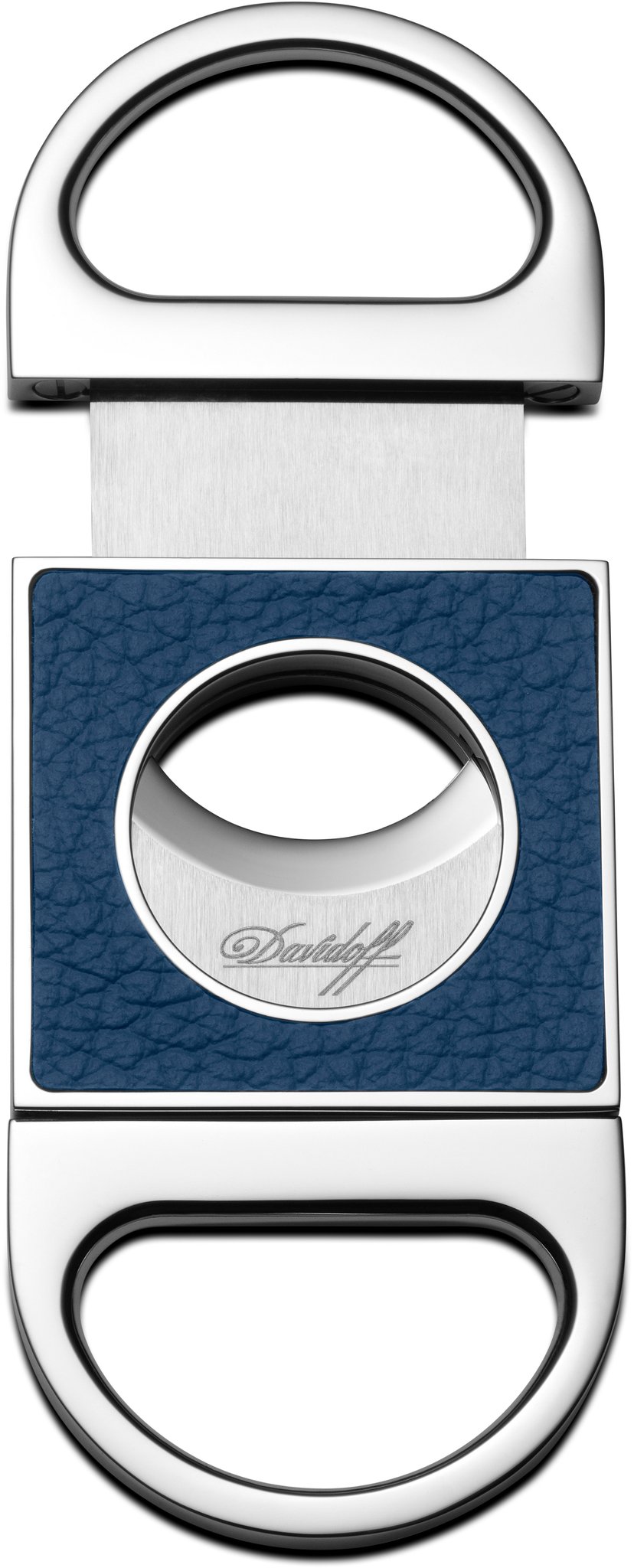 Davidoff Doppelklingen Cutter Leder Edition Blau (101748) Detailbild