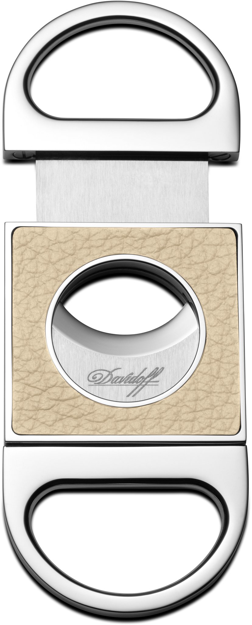 Davidoff Doppelklingen Cutter Leder Edition Creme (101752) Detailbild
