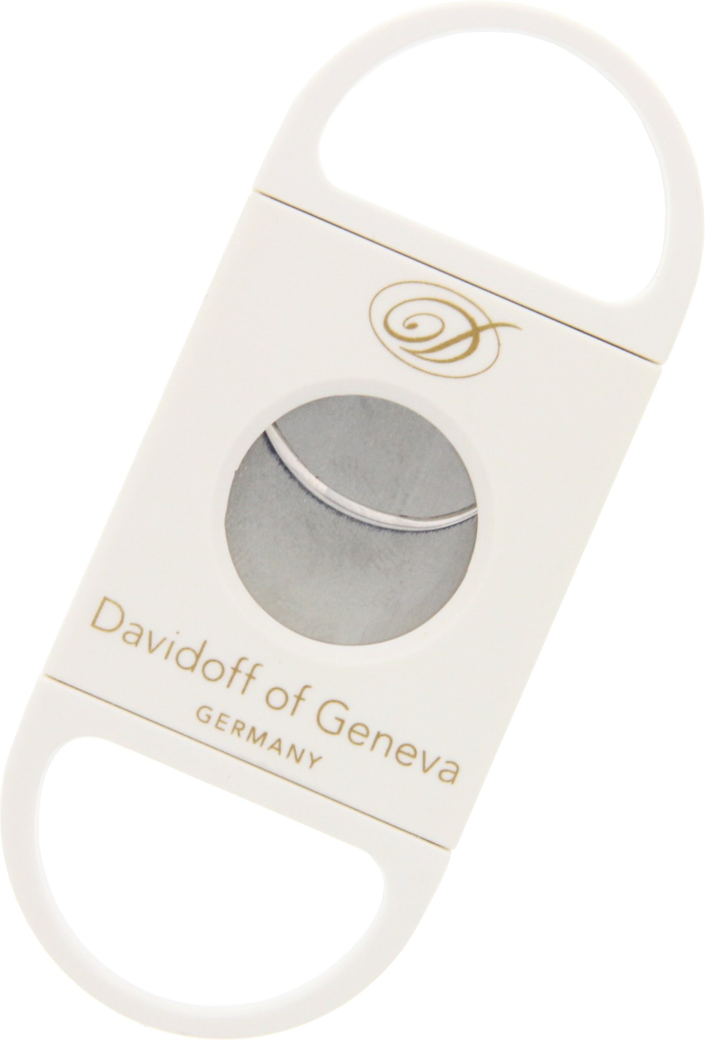 Davidoff Doppelklingen Cutter weiss Geneva Edition Detailbild
