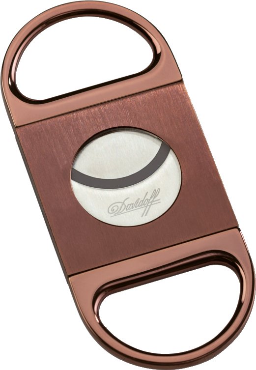 Davidoff Doppelklingen Cutter Edelstahl - gebürstet braun (117478)