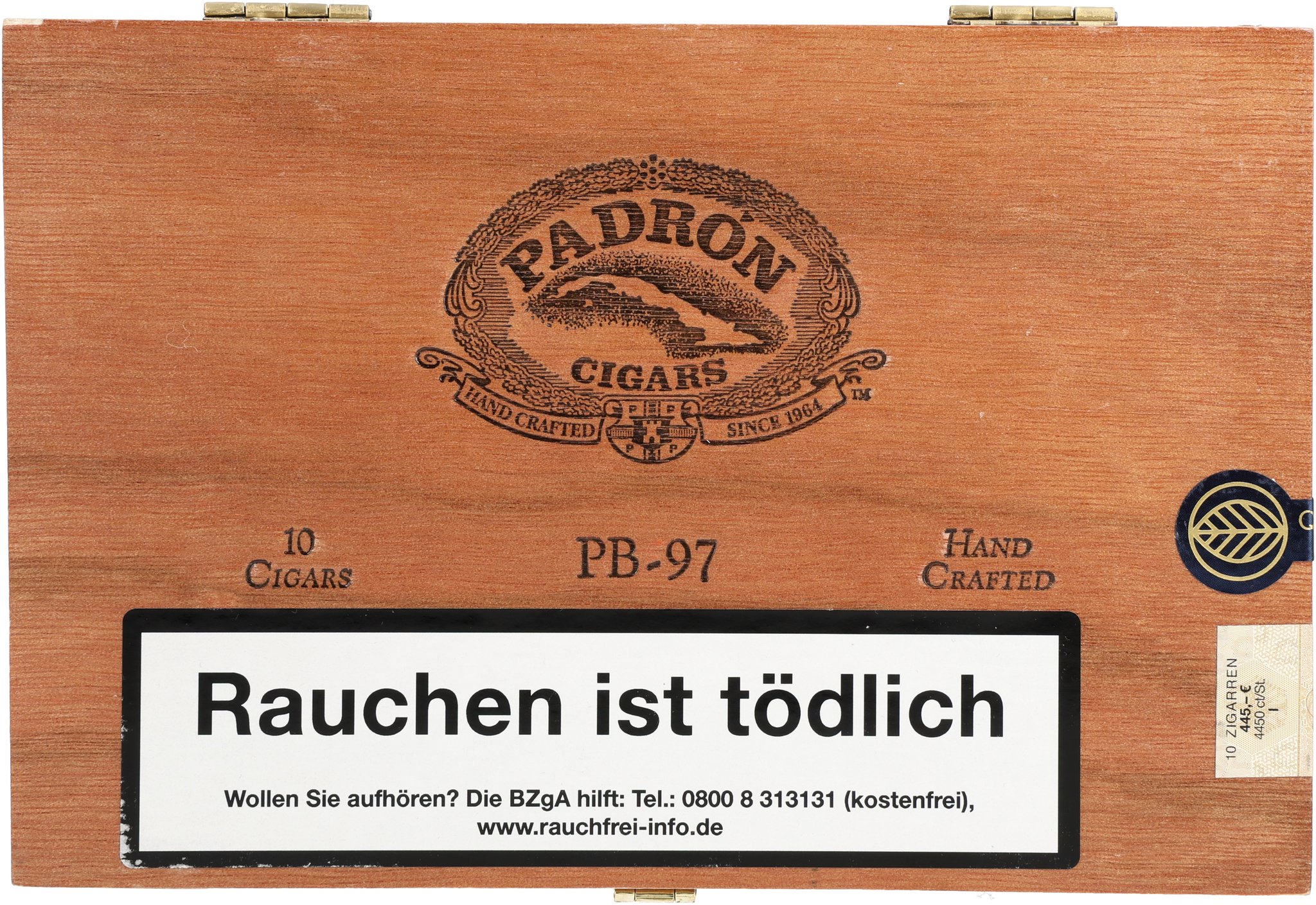 Black PB 97 Box front