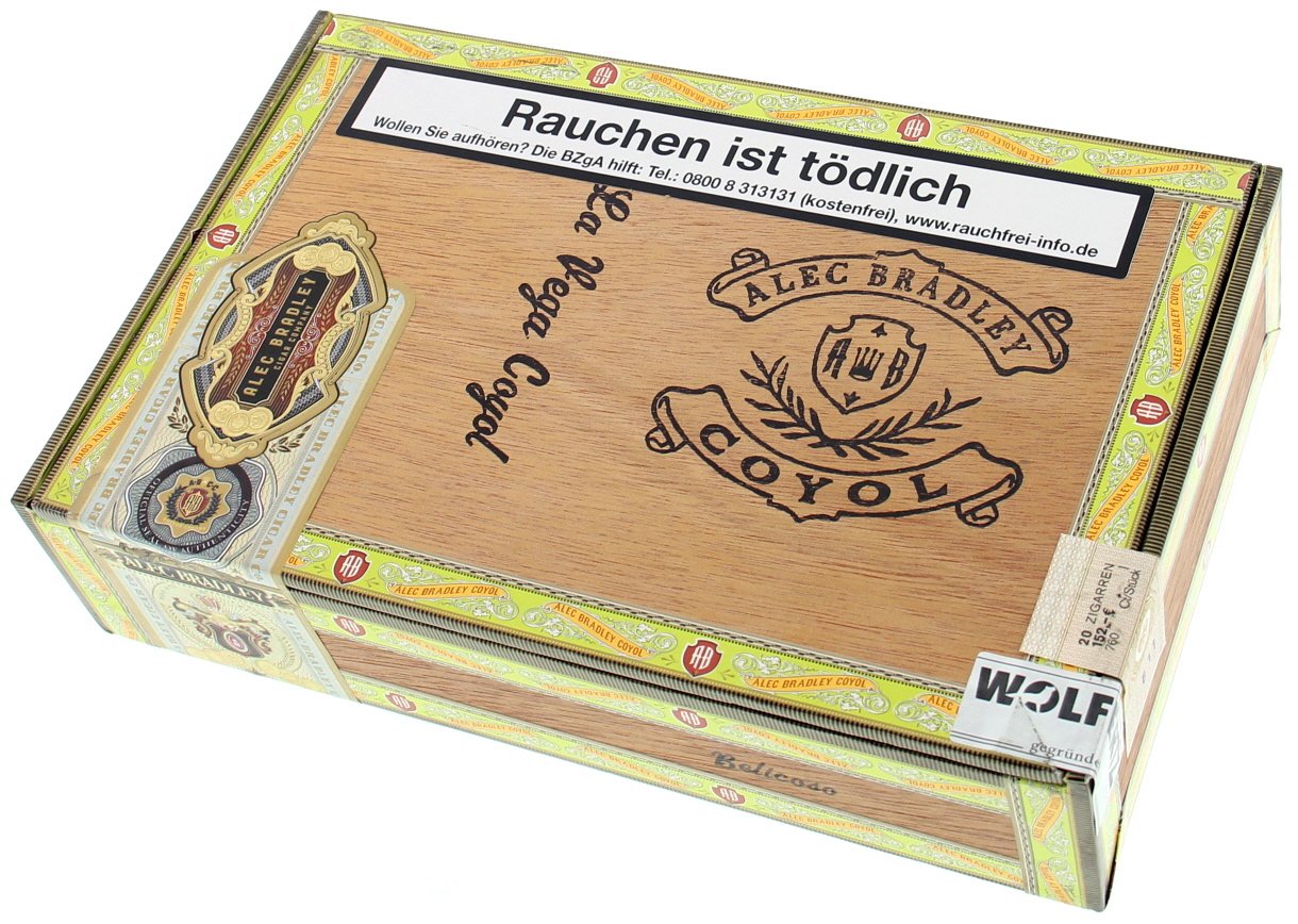 Alec Bradley Coyol Belicoso 20er Kiste