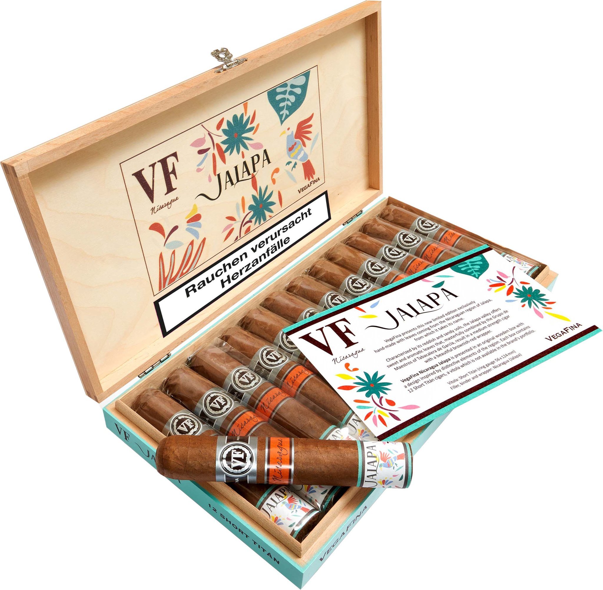 VegaFina Nicaragua Jalapa Kiste offen
