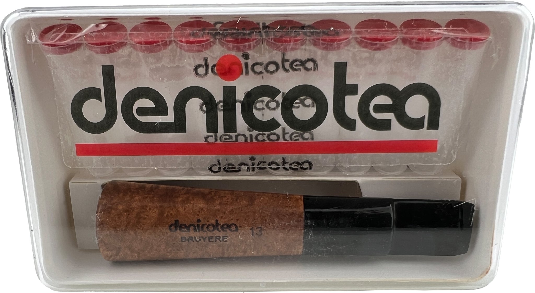 Denicotea Zigarrenspitze Bruyere Sattel 13mm (40420) Packung