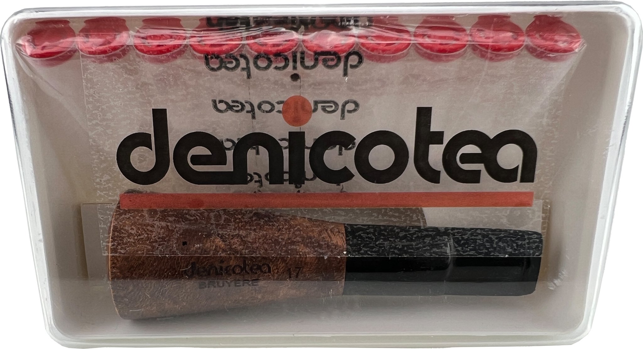 Denicotea Zigarrenspitze Bruyere Sattel 17mm (40423) Packung