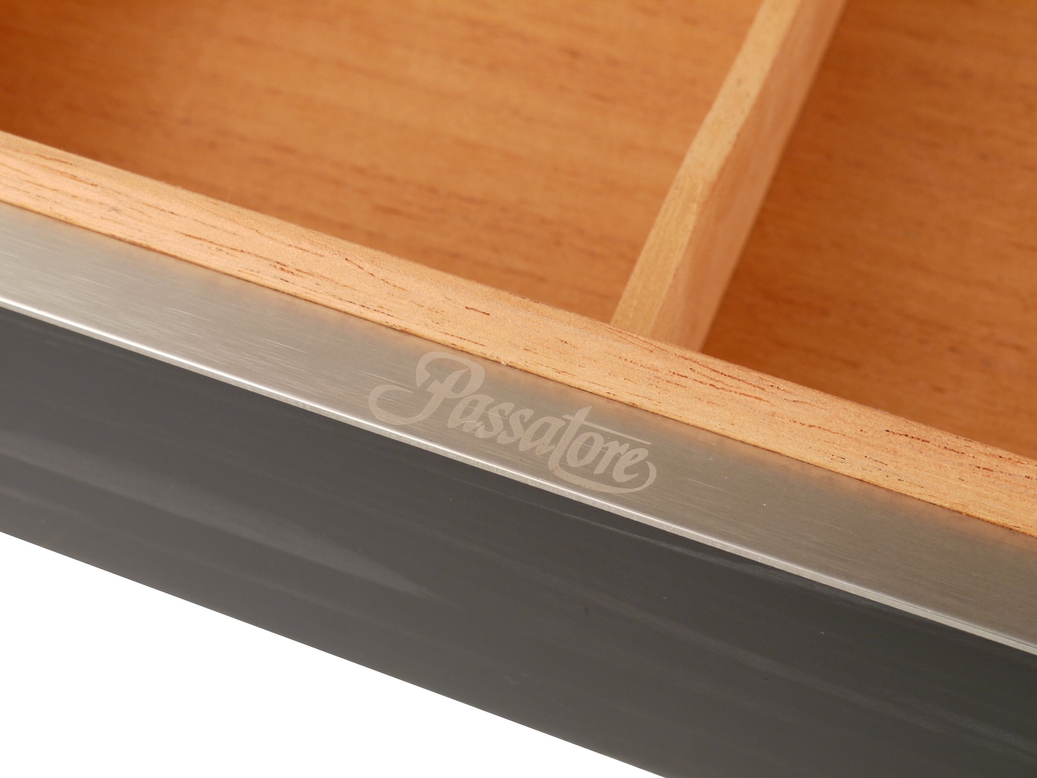 Passatore Humidor schwarz für 50 Zigarren (562213) Gravur