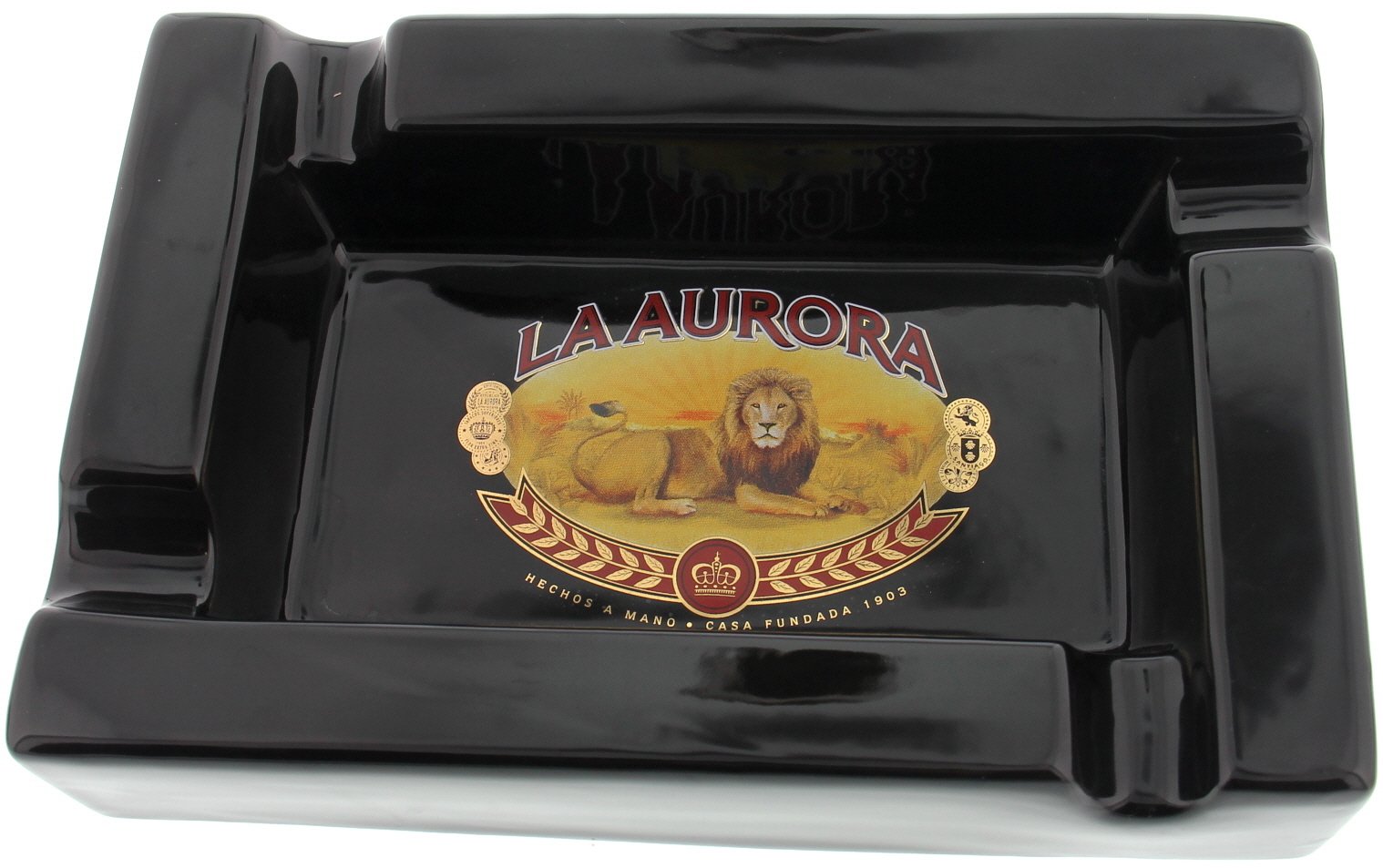 La Aurora Zigarrenascher schwarz Detailbild