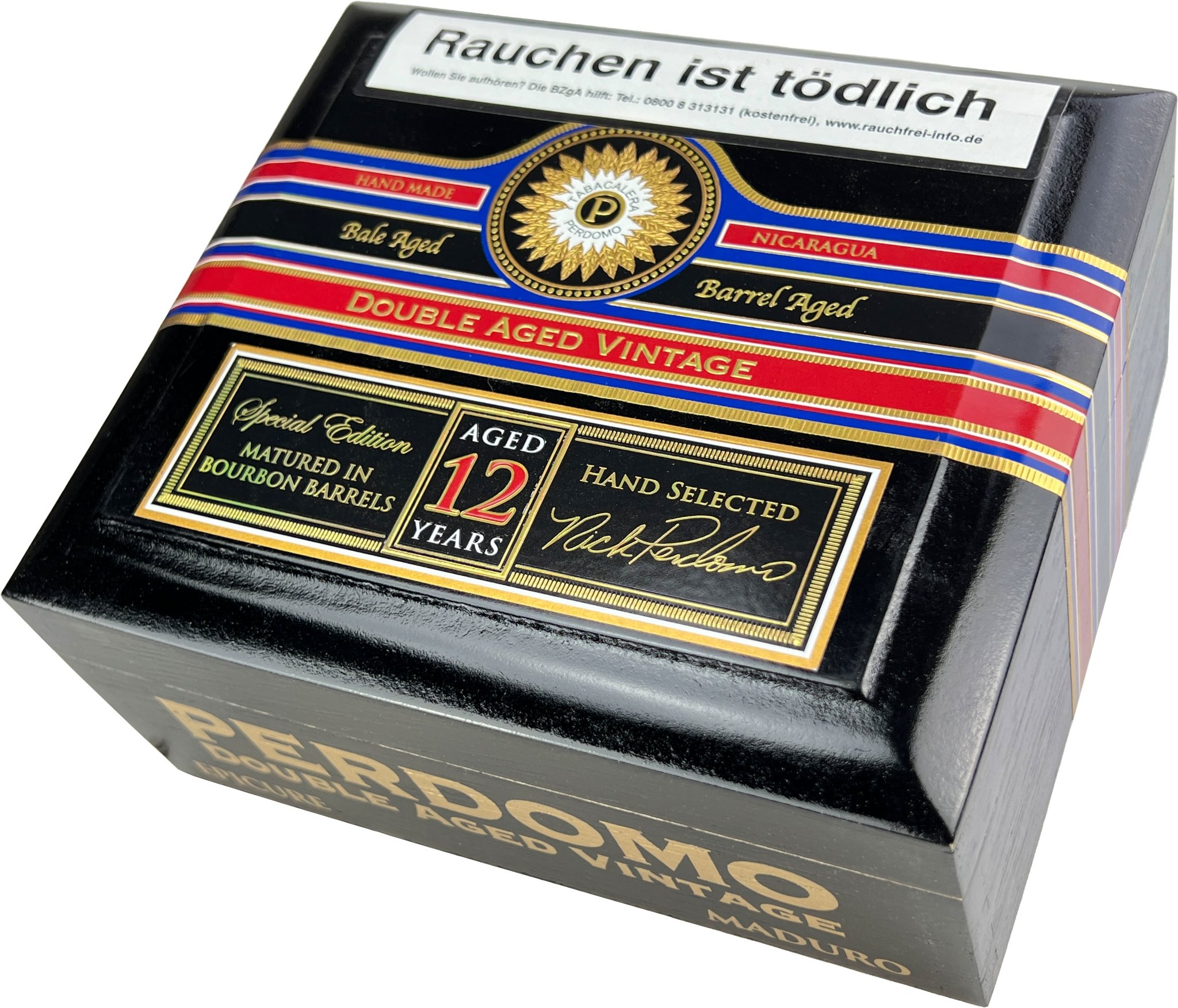 Perdomo Double Aged 12 Year Vintage (First Release 2014) Epicure (Maduro) Kiste