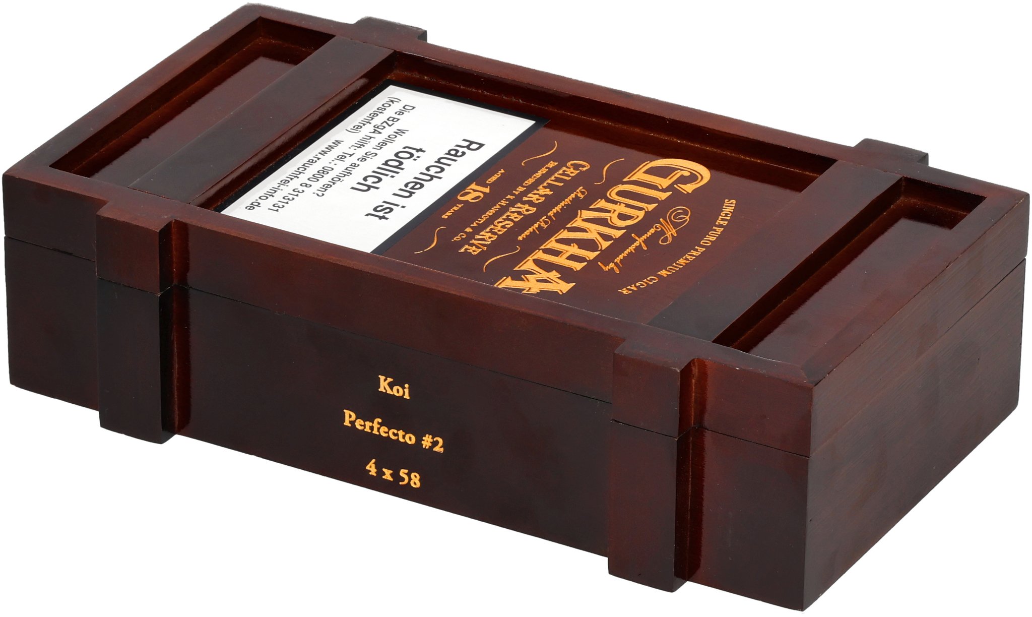 Gurkha Cellar Reserve 18 Years Koi (Perfecto #2)_Kiste