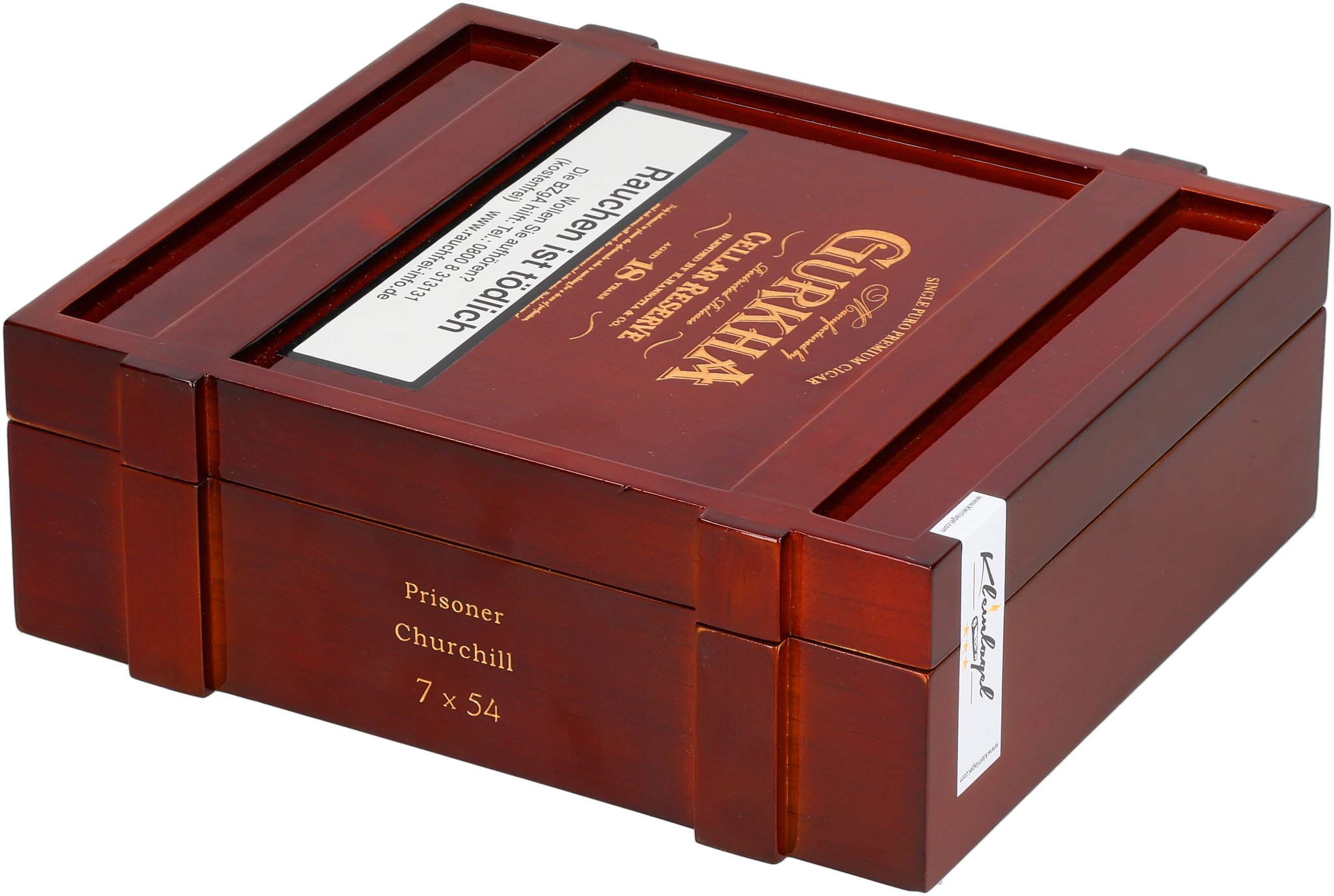 Gurkha Cellar Reserve 18 Years Prisoner (Churchill)_Kiste