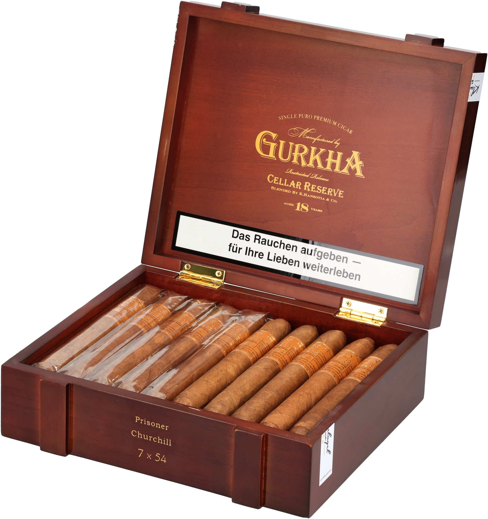 Gurkha Cellar Reserve 18 Years Prisoner (Churchill)_Kiste