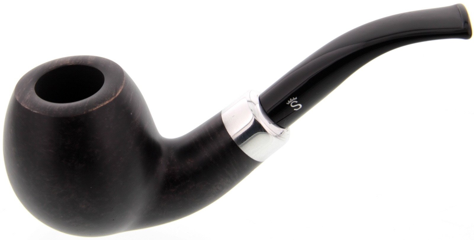 Stanwell Army Mount Pfeife schwarz poliert Nr. 185