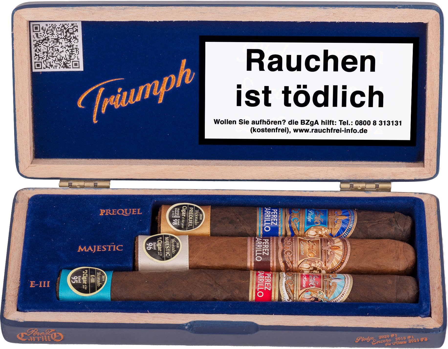 EPC Ernesto Perez-Carrillo Sampler Triumph offen Frontal