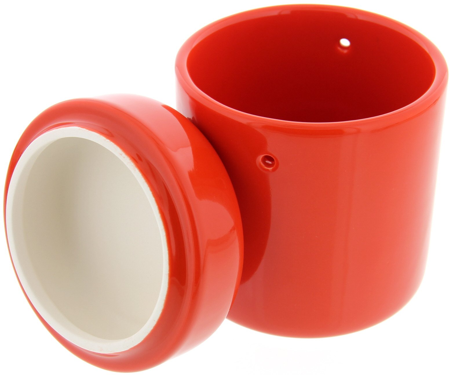 Guy Janot Tabaktopf Keramik rot (11070) Detailbild