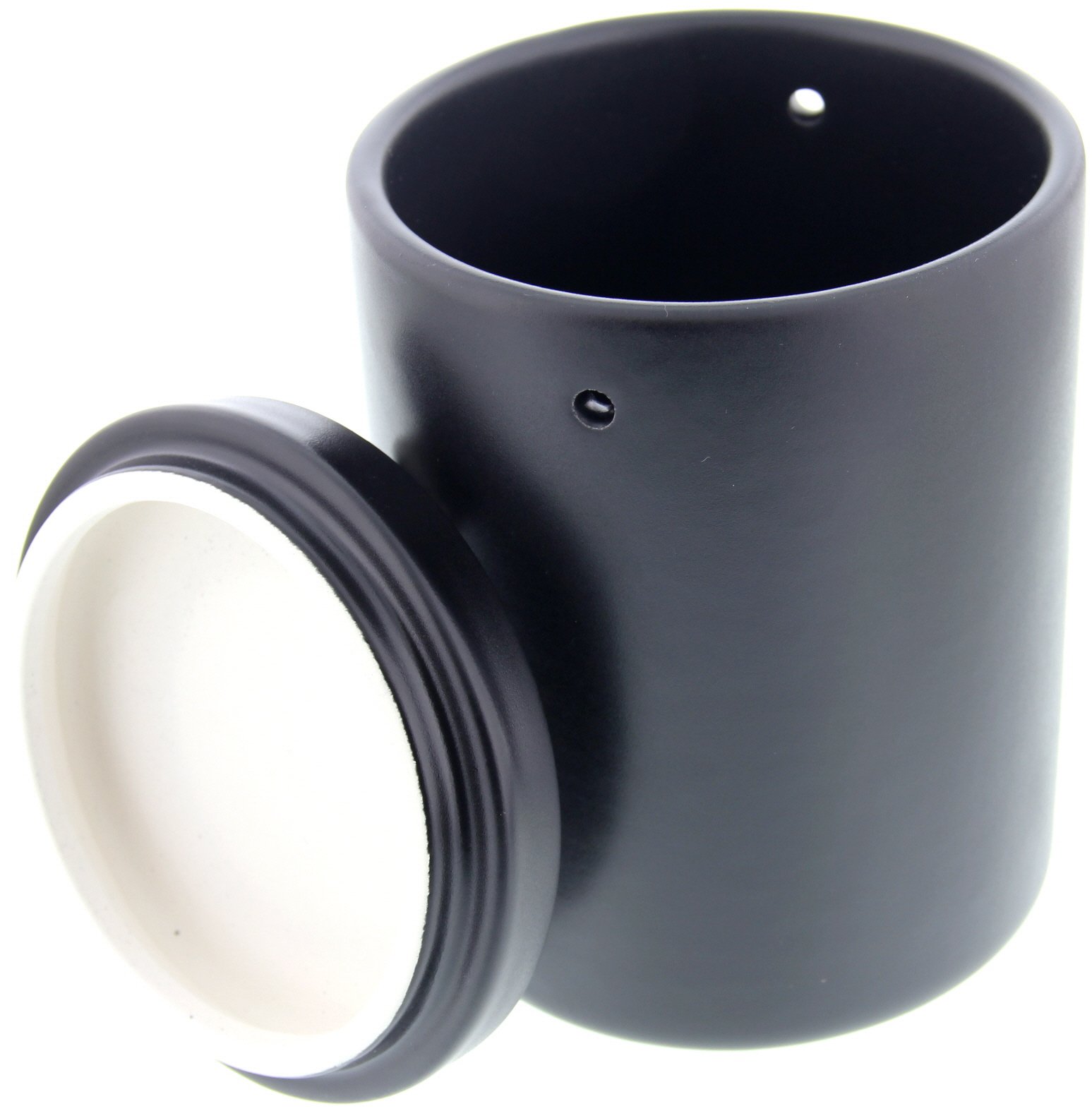 Guy Janot Tabaktopf Keramik schwarz groß (11064) Detailbild