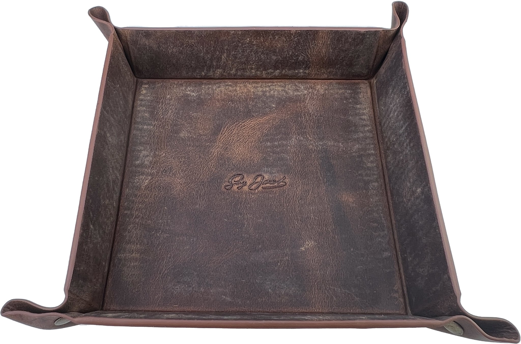 Guy Janot Tabaktopf Tabakteller Leder Buffalo (6262)