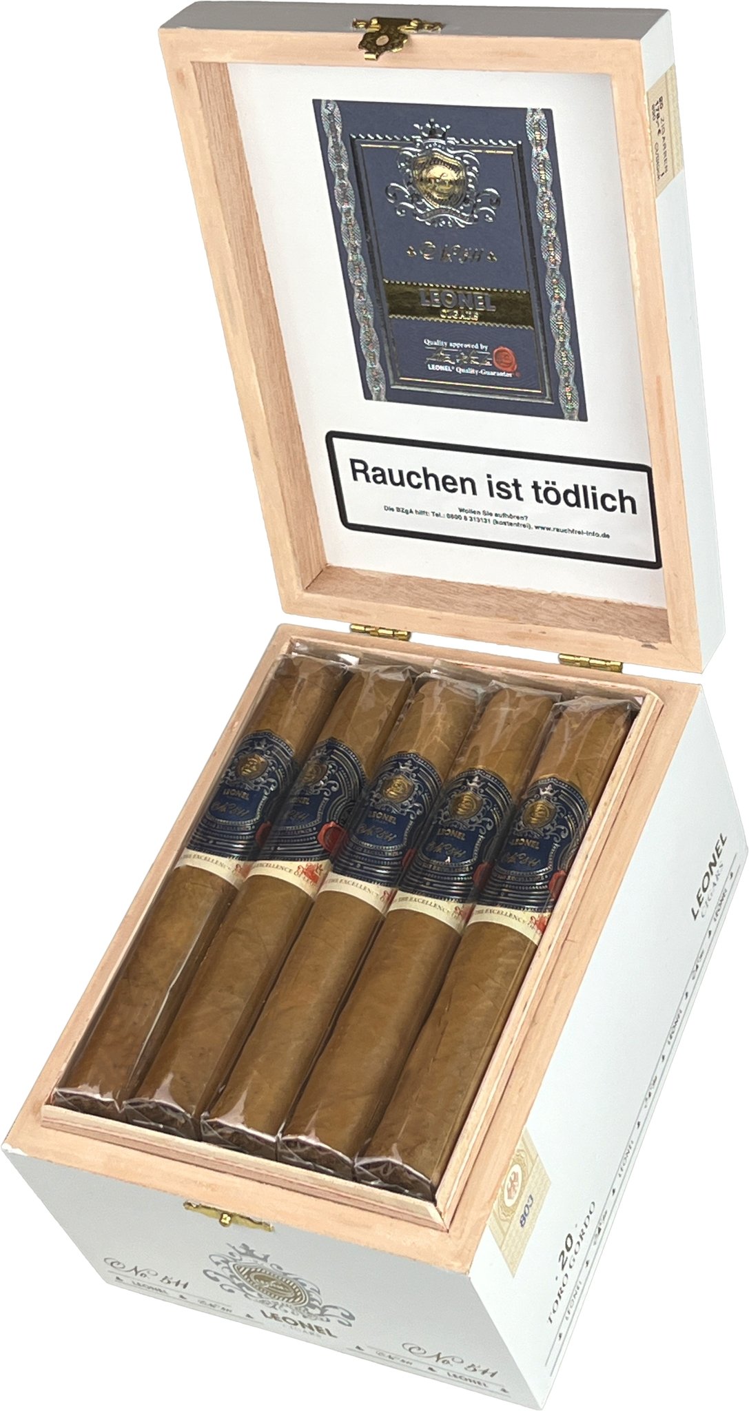 Leonel No. 511 Toro Gordo Kiste offen