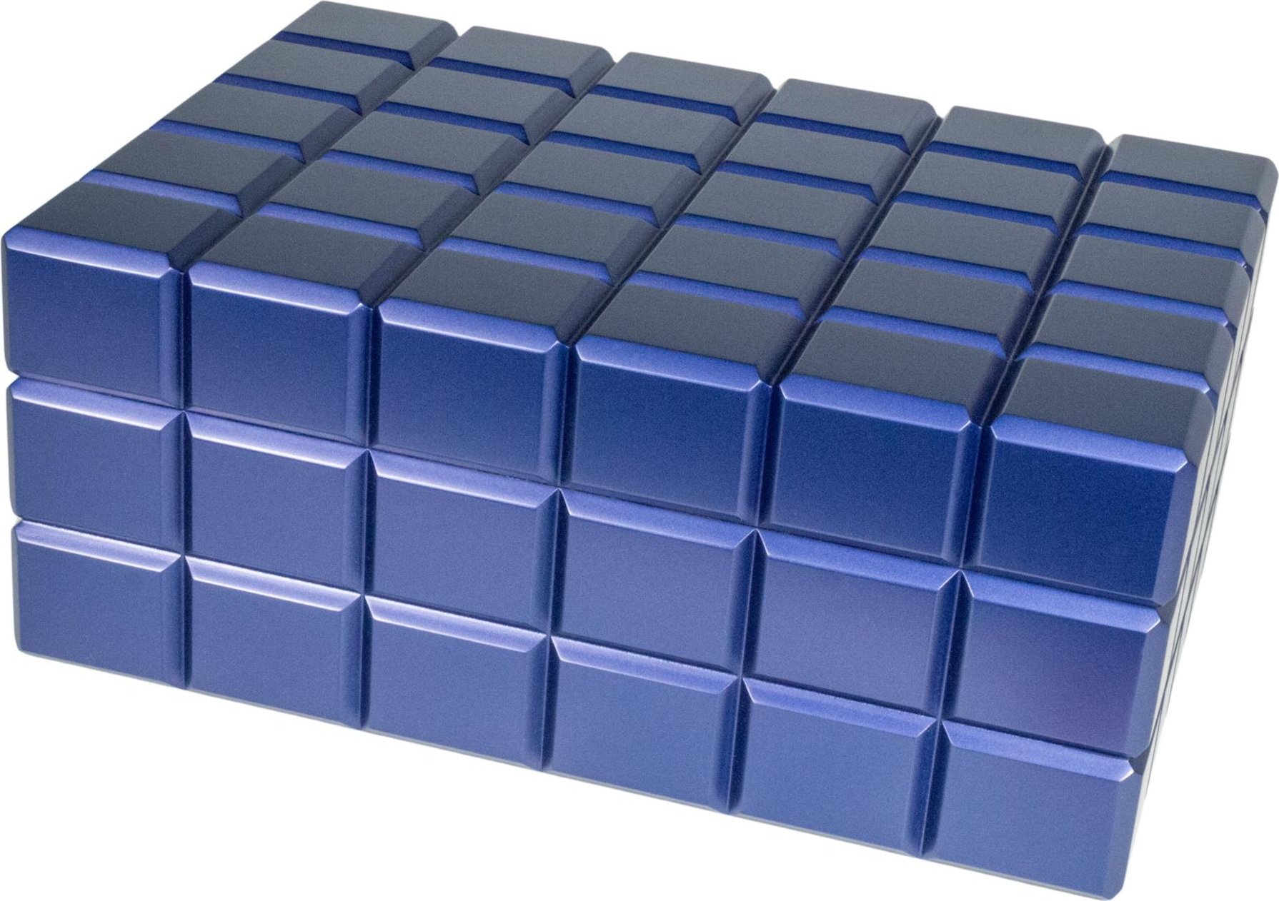 Colibri Quasar Humidor 'Heritage' blau (563464) für ca. 100 Zigarren