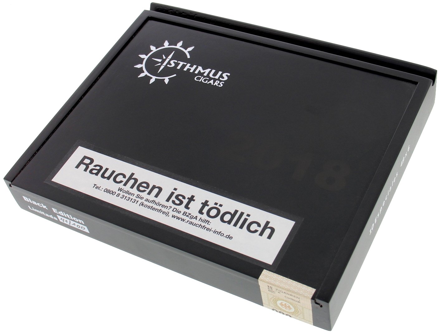 Isthmus Limited Editions Black Edition 2018 Especiales Kiste