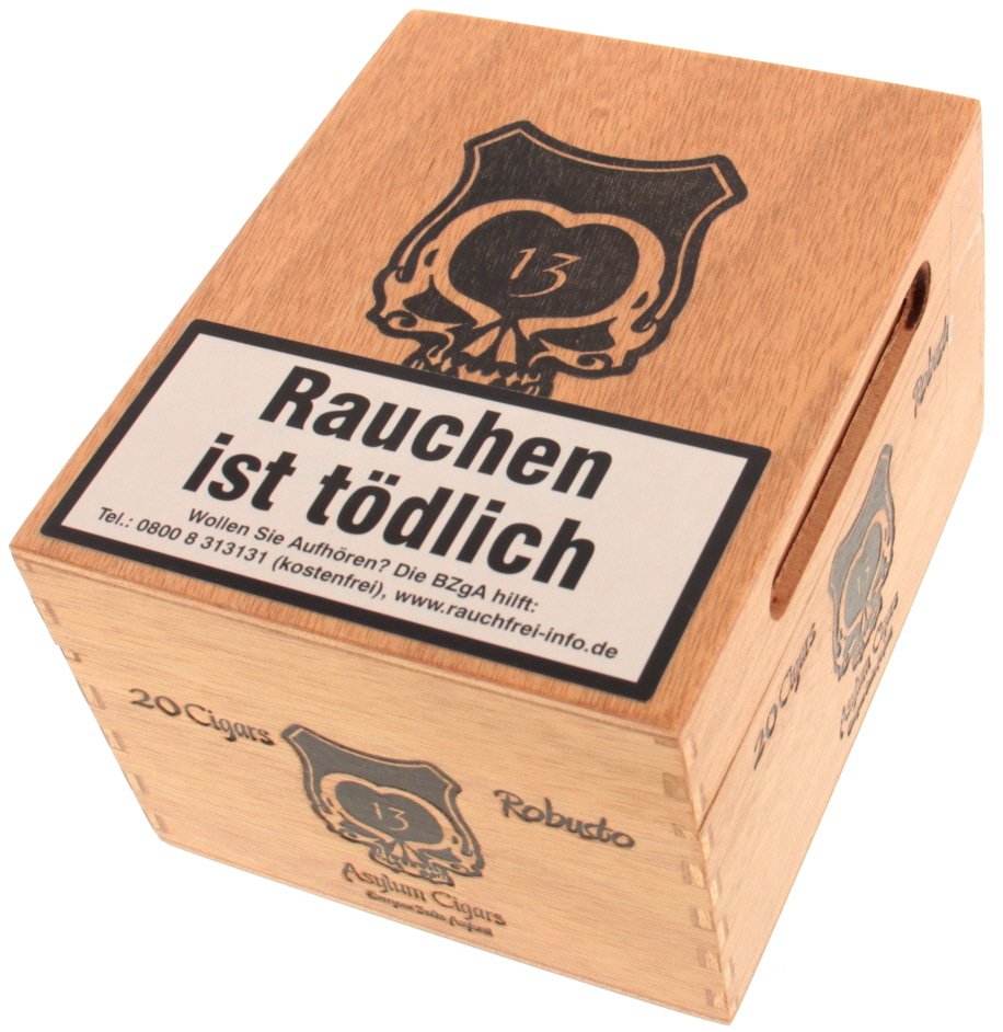 Asylum Cigars 13 Fifty Robusto 50 x 5 Kiste