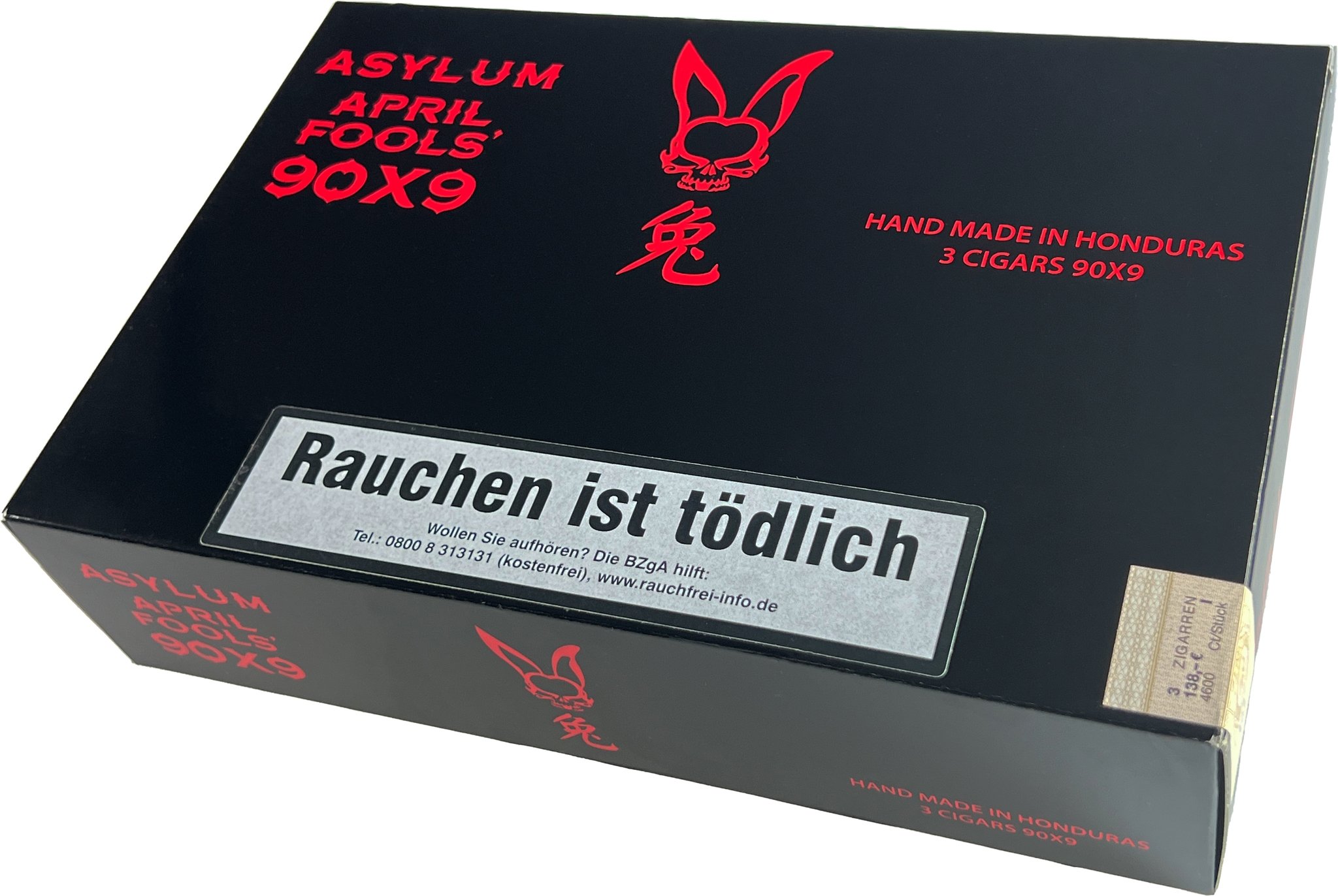 Asylum Cigars 13 90x9 April Fools 3er 2023