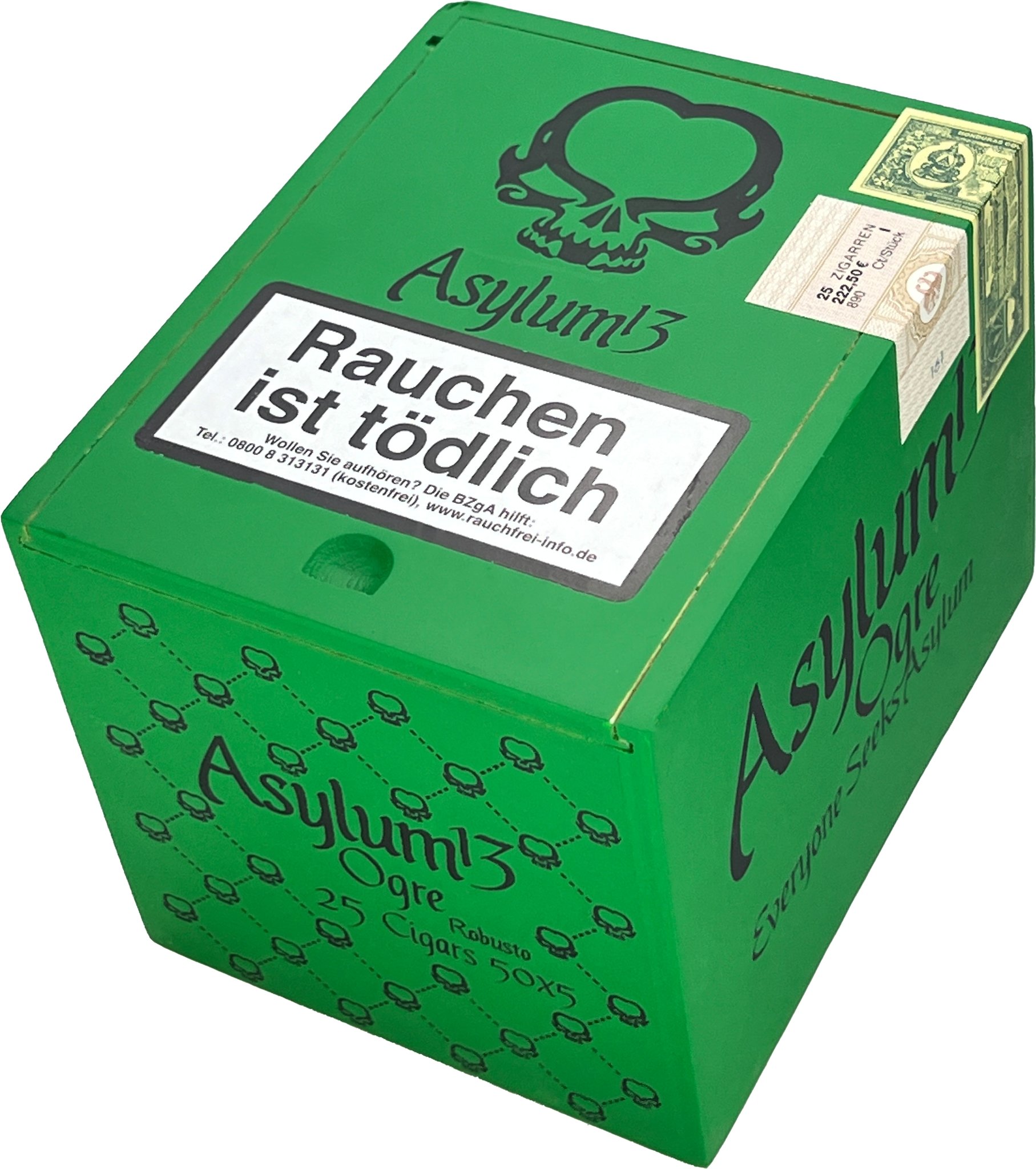 Asylum Cigars 13 Ogre (Robusto) 50 x 5 Kiste