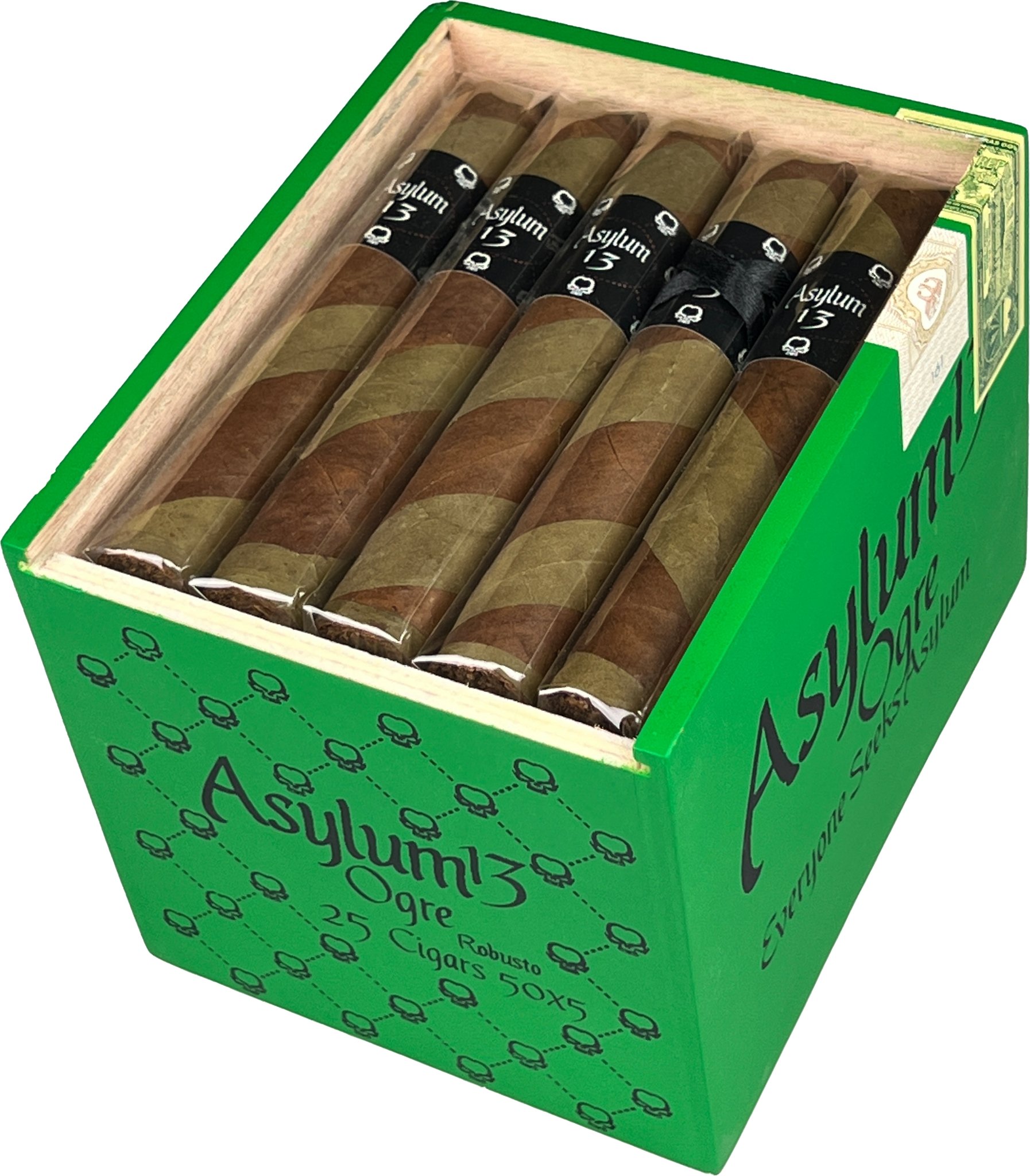 Asylum Cigars 13 Ogre (Robusto) 50 x 5 Offene Kiste