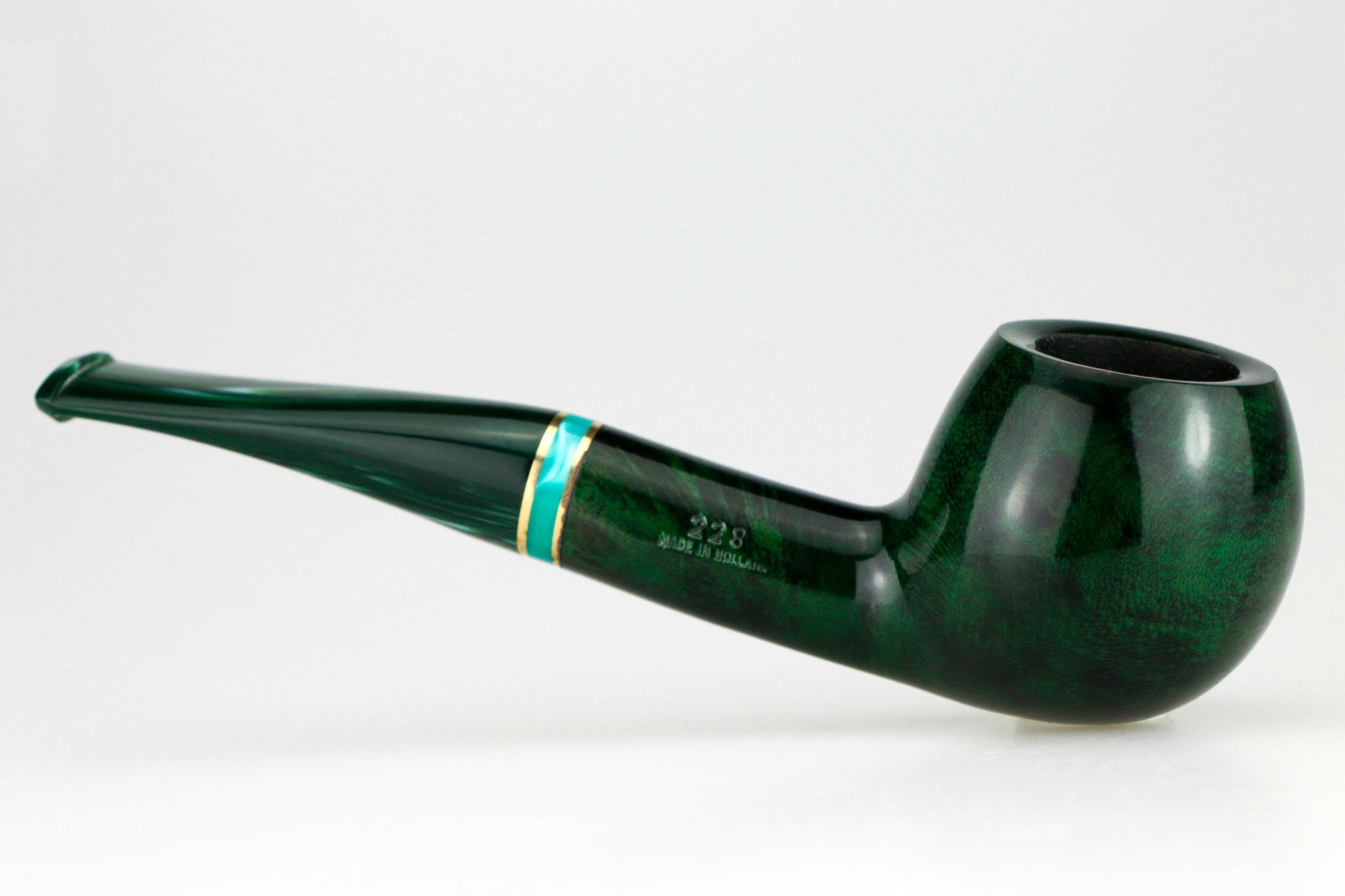 Big Ben Jade Pfeifen two-tone green Modell 228 (142060228)_02