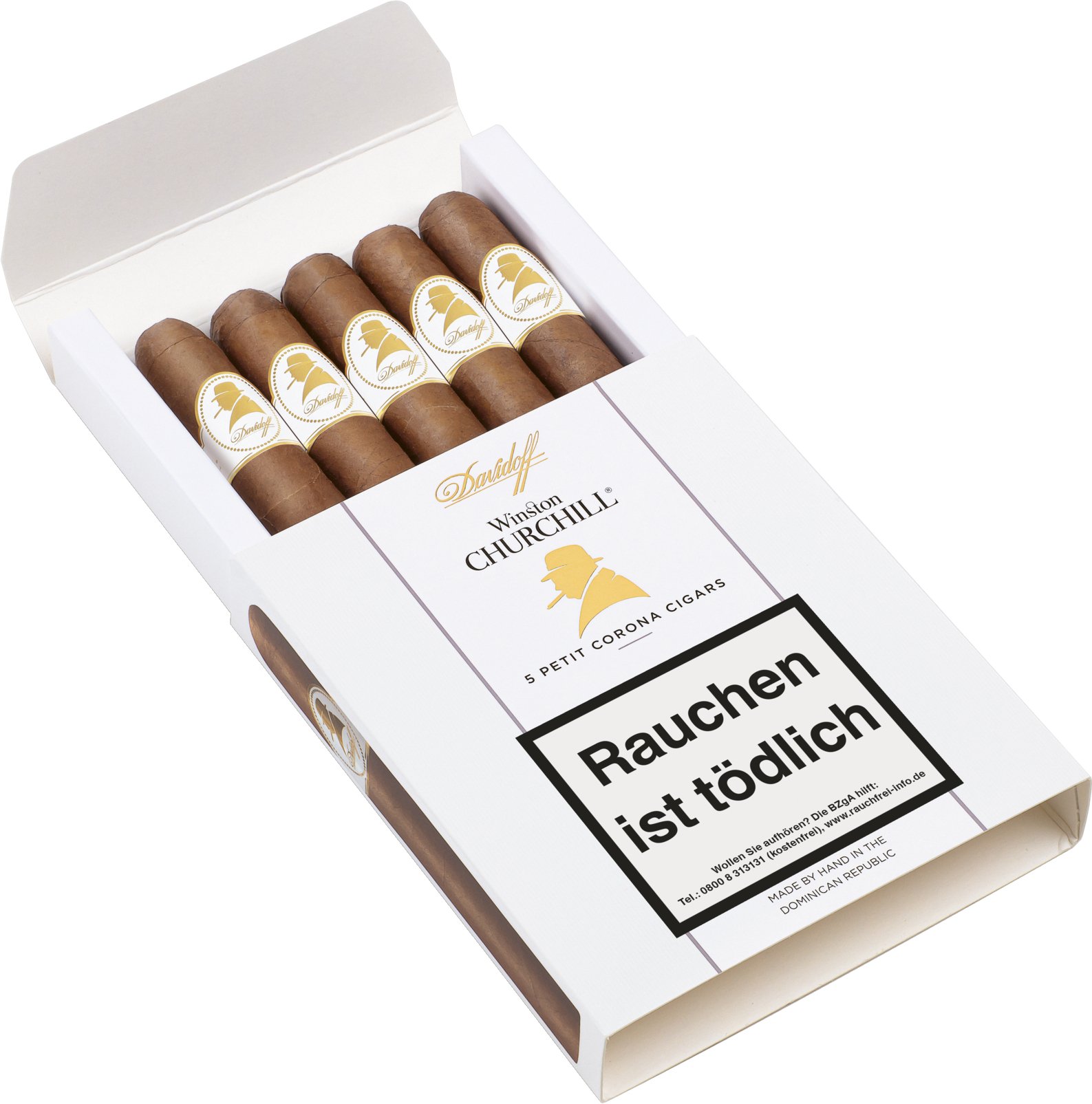 Davidoff Winston Churchill Petit Corona The Artist 5er offen