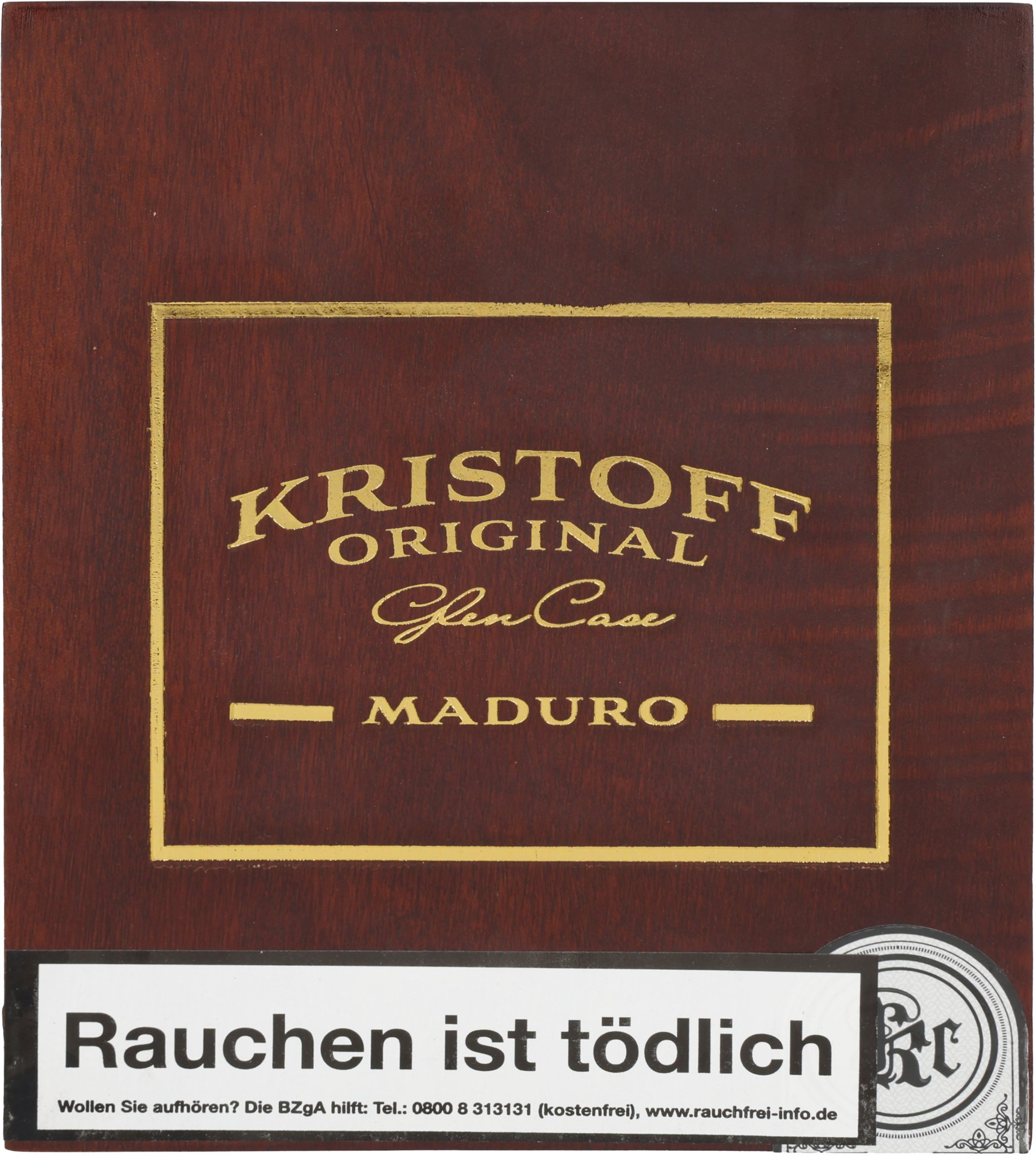 Maduro Lancero Box front