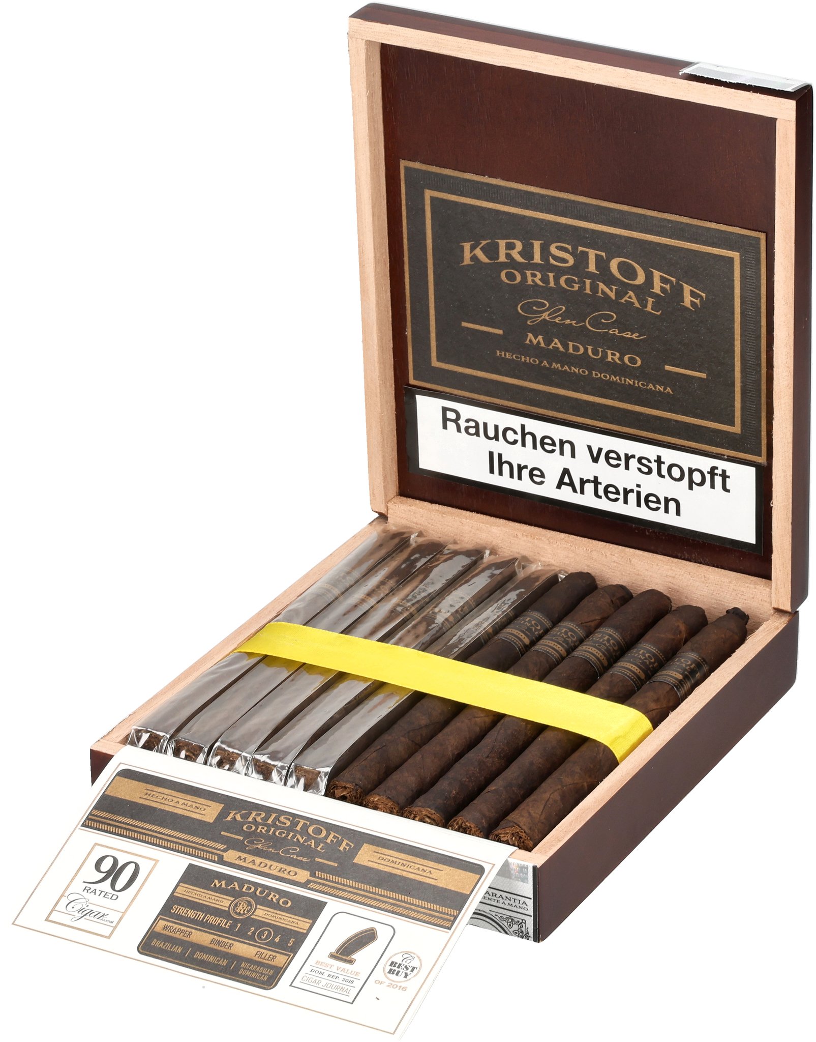 Maduro Lancero Box open 2