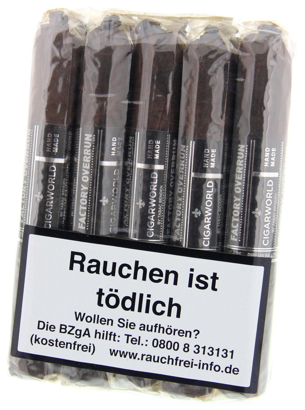 Kristoff Original Maduro Robusto (SECONDS mit FO-Ring) 10er Bundle