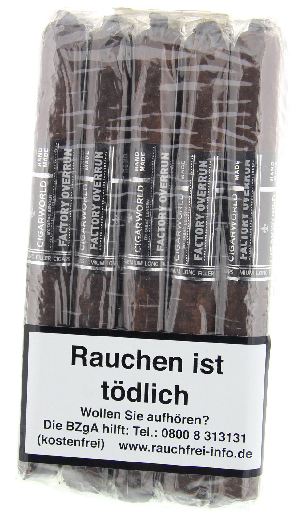 Kristoff Original Maduro Churchill (SECONDS mit FO-Ring) 10er Bundle