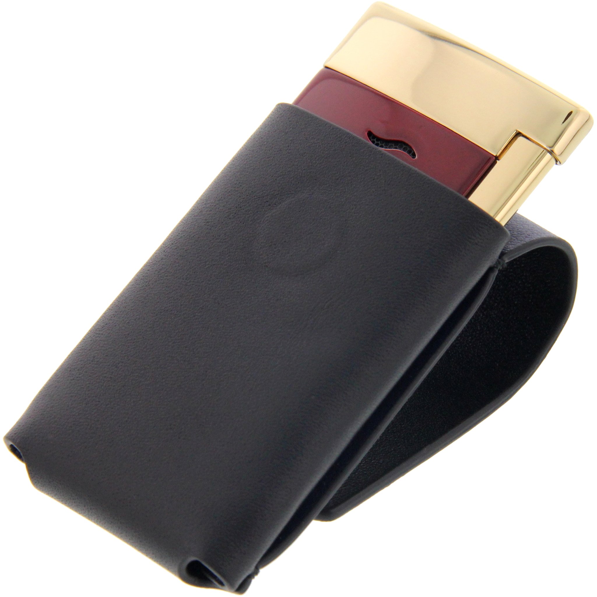 S.T. Dupont Feuerzeugetui Slim 7 schwarz (183060) Detailbild