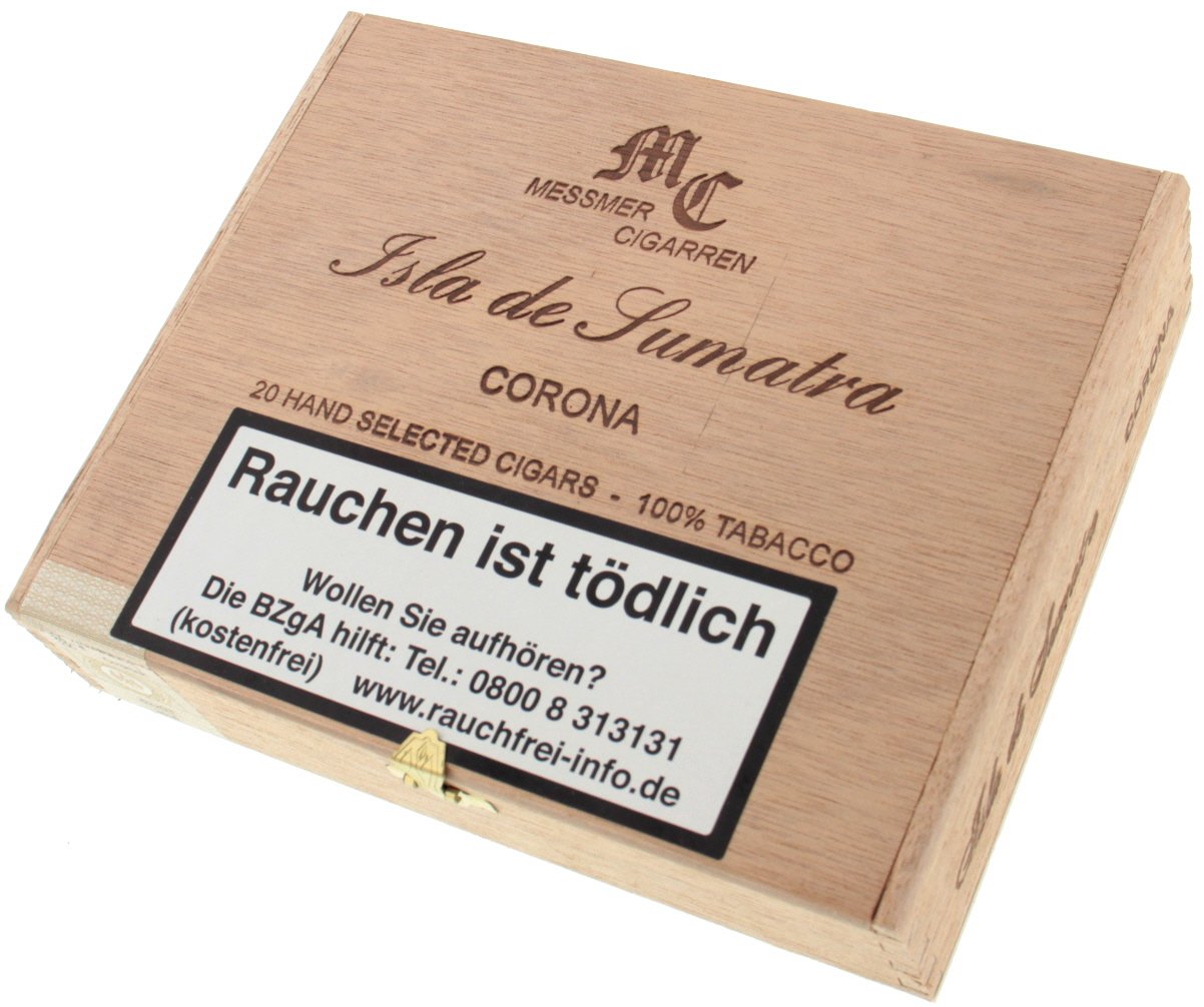 Messmer Isla Zigarren - 100% Tabak Corona Sumatra