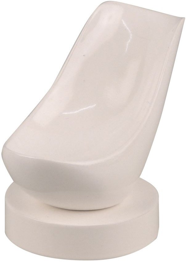 Classic Pfeifenständer 1er Holz weiß lackiert (550611)