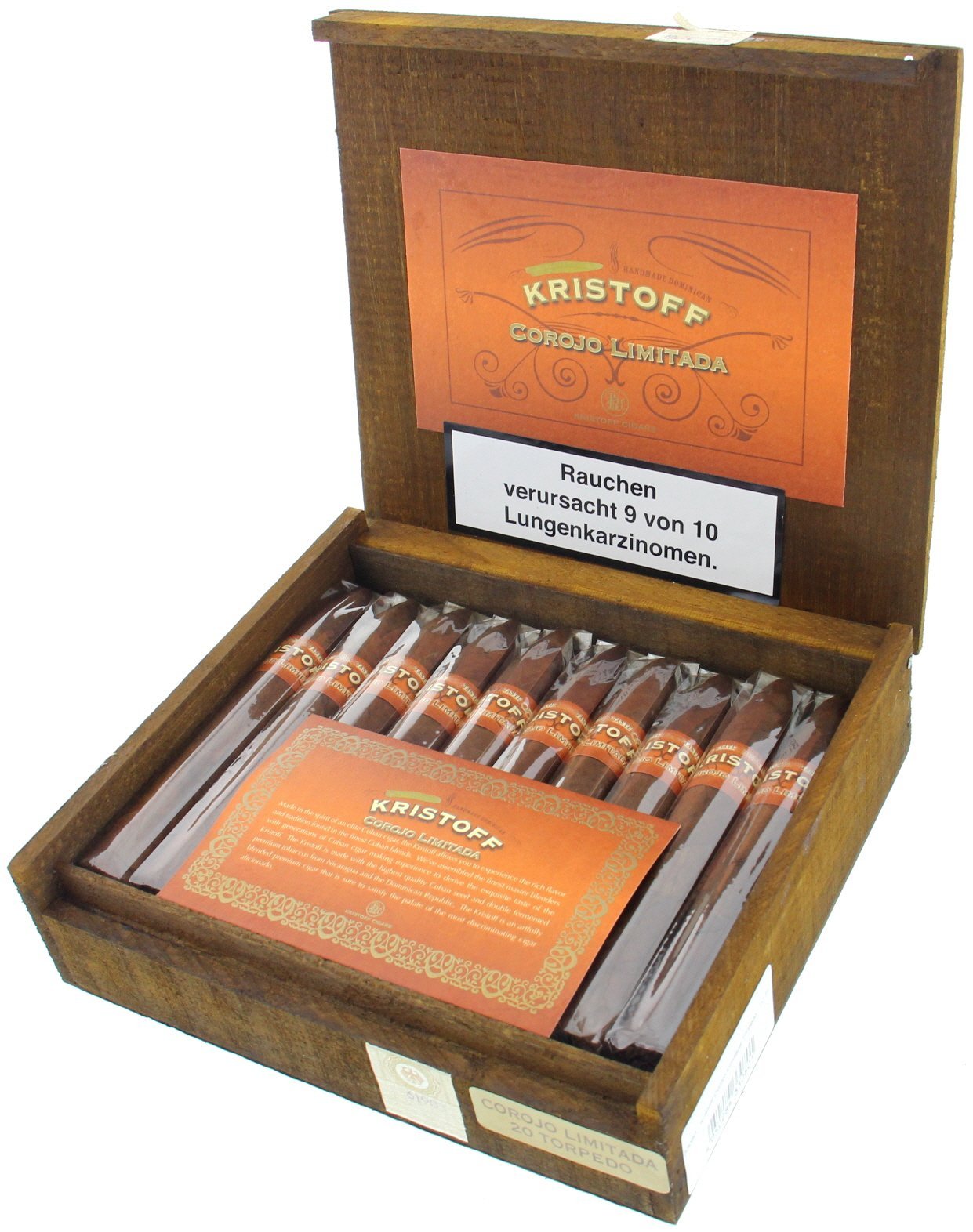 Kristoff Corojo Limitada Torpedo Kiste offen