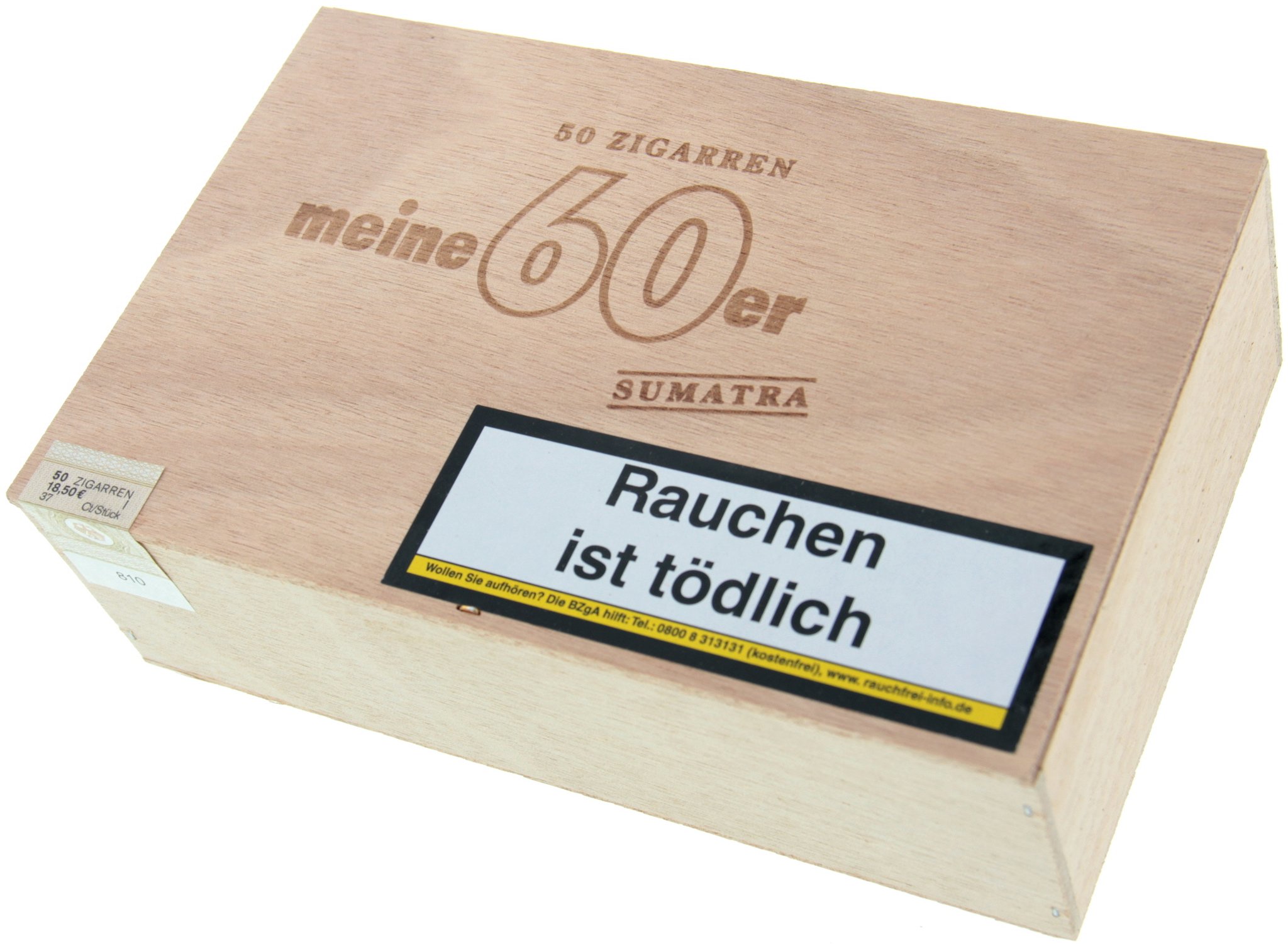 Meine Cigarillos 60er Sumatra Zigarren (47922)