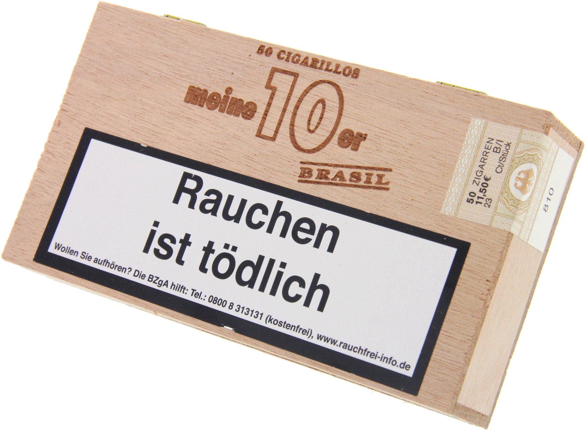 Meine Cigarillos 10er Brasil (92929)