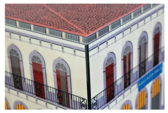 Elie Bleu Casa Cubana Collection Limited edition Humidor für 110 Zigarren Detai