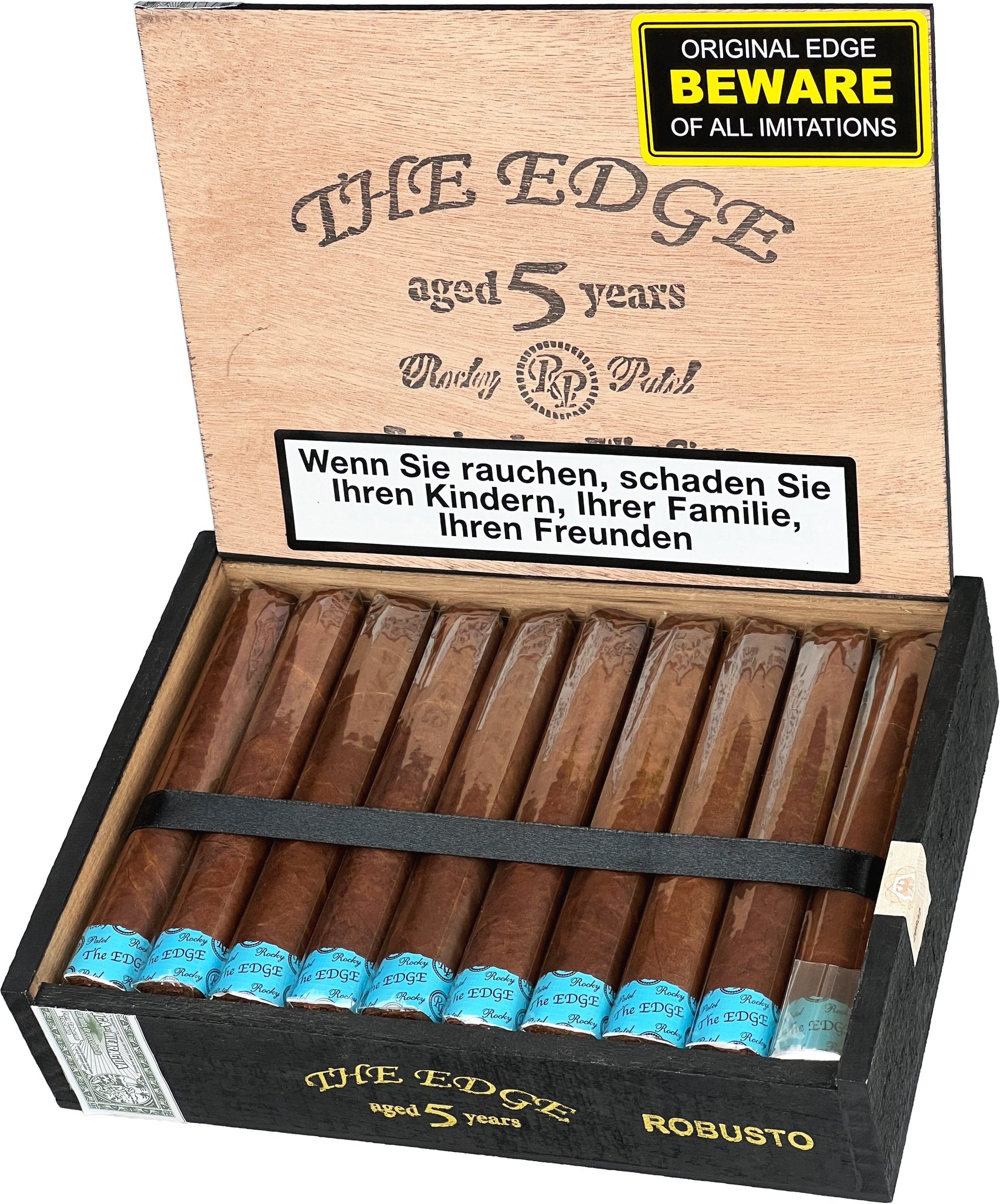 The Edge Nicaragua Robusto Kiste offen