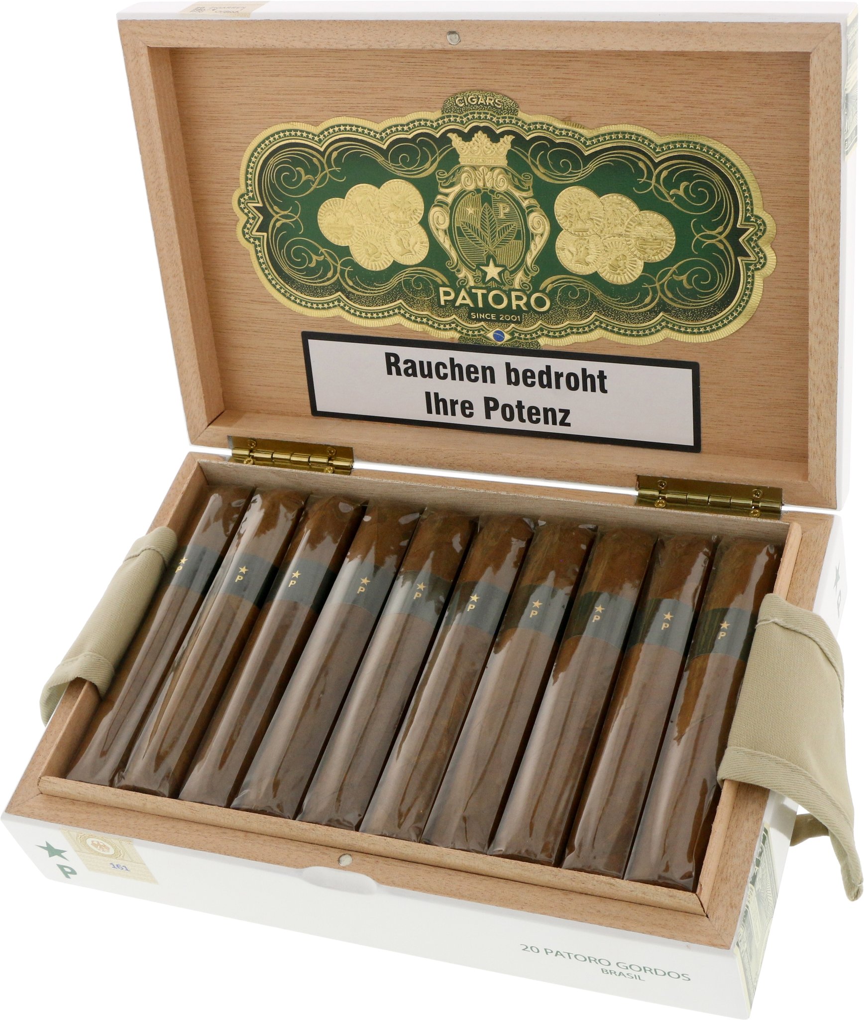 Patoro Brasil Gordo Kiste offen