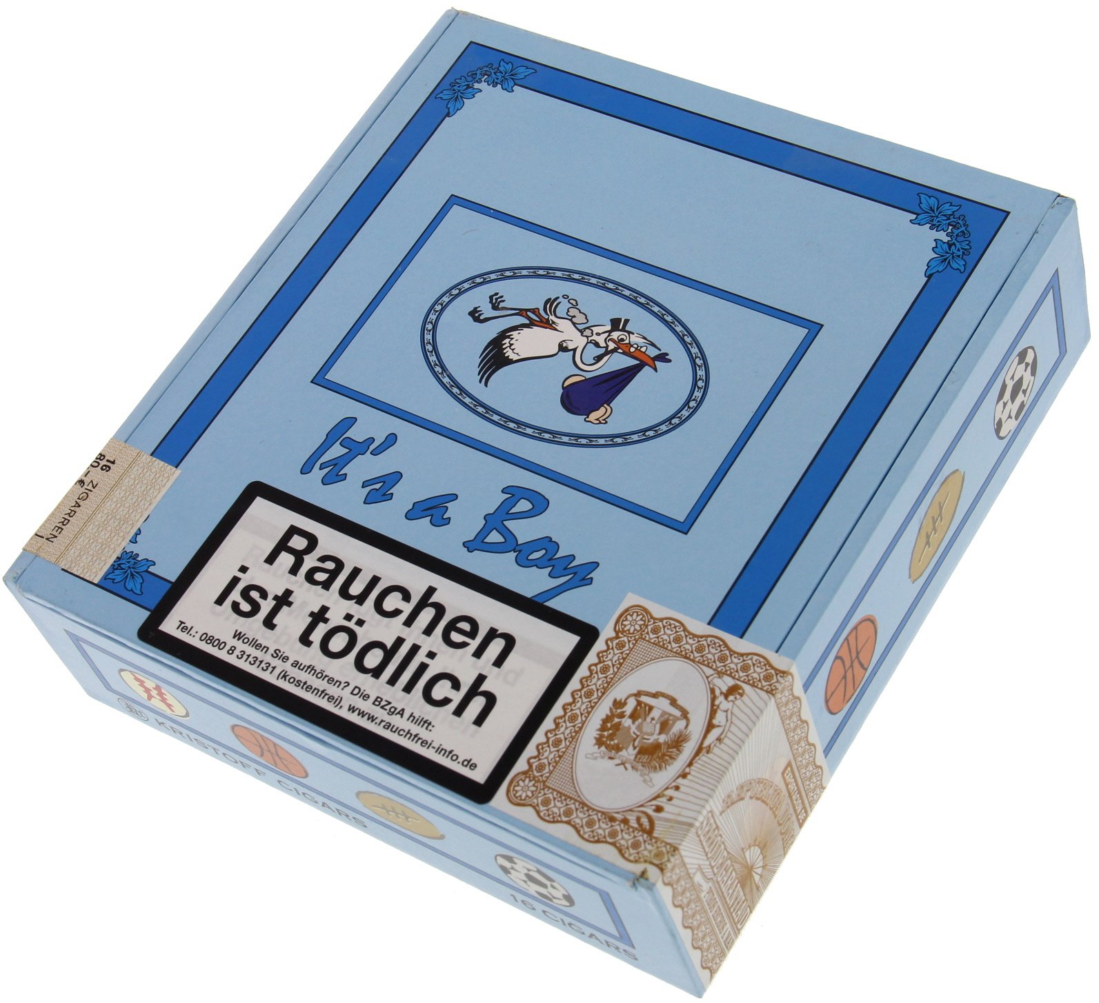 Kristoff It's a Boy Kiste