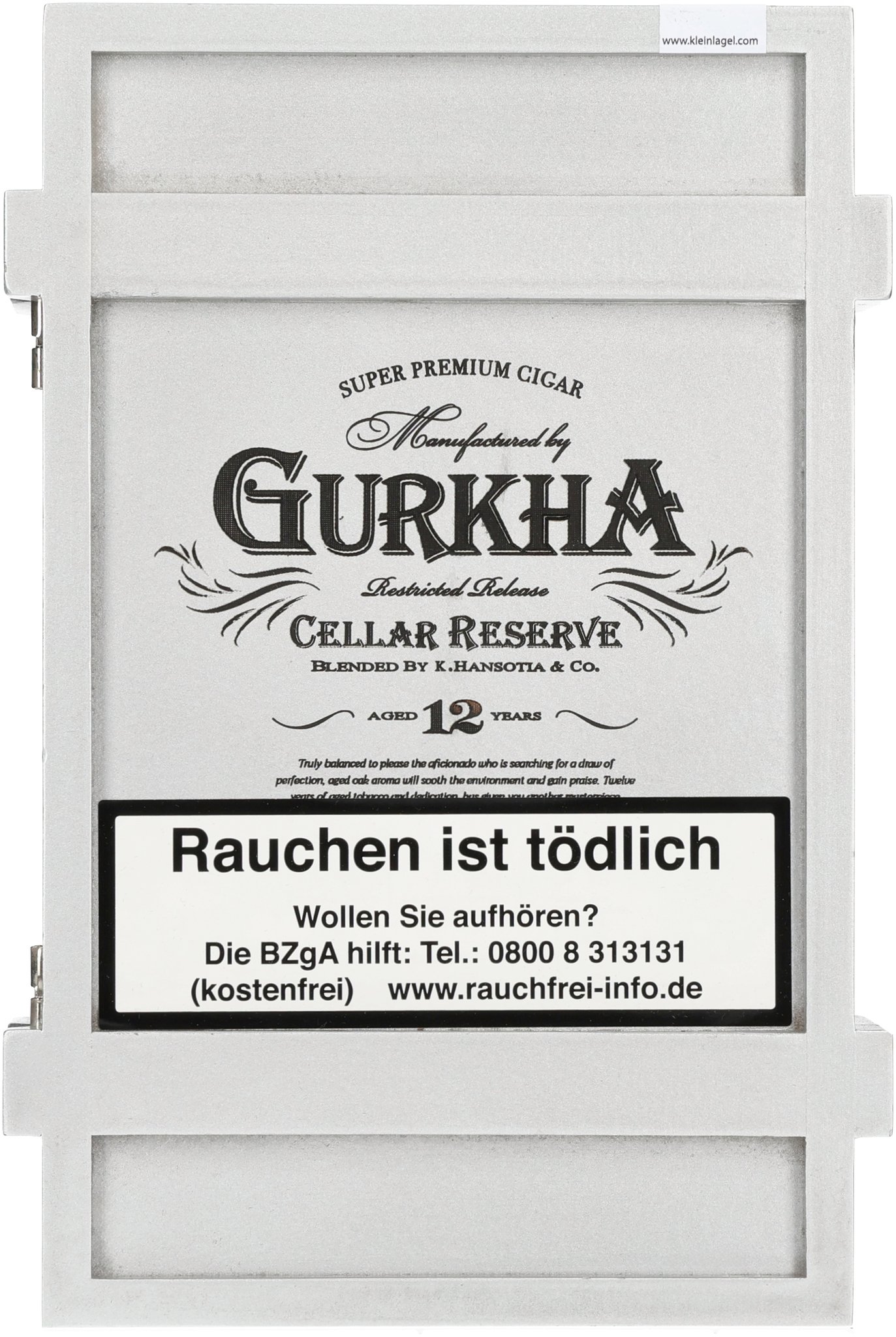 Gurkha Cellar Reserve 12 Years Solara (5x58)_Kiste