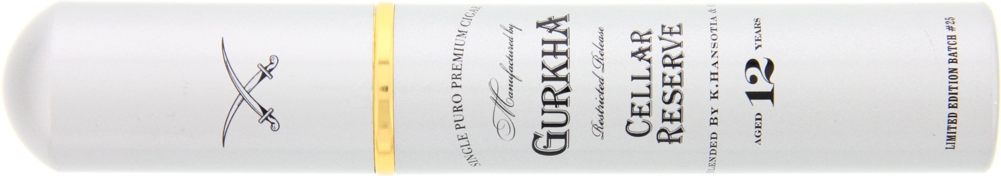 Gurkha Cellar Reserve 12 years Platinum Hedonism Tubo
