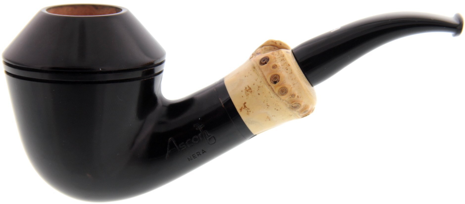 Ascorti Pfeifen Nera Bamboo gebogen