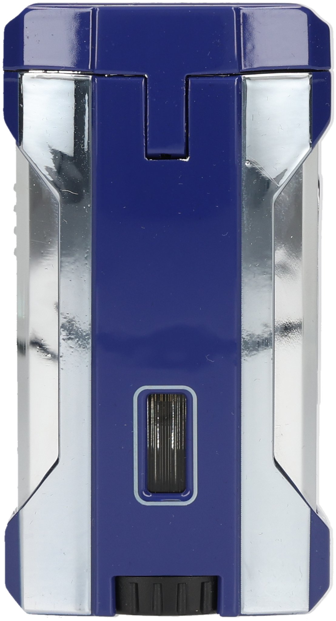 Premium 4er Jet Blau/Chrom 02