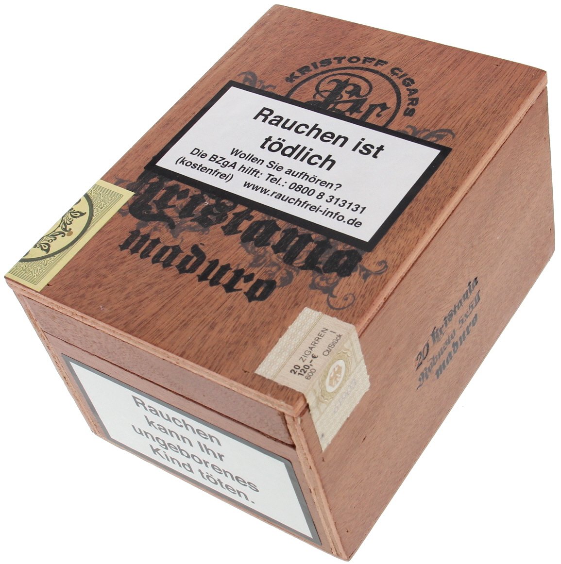 Kristoff Kristania Maduro Robusto Kiste