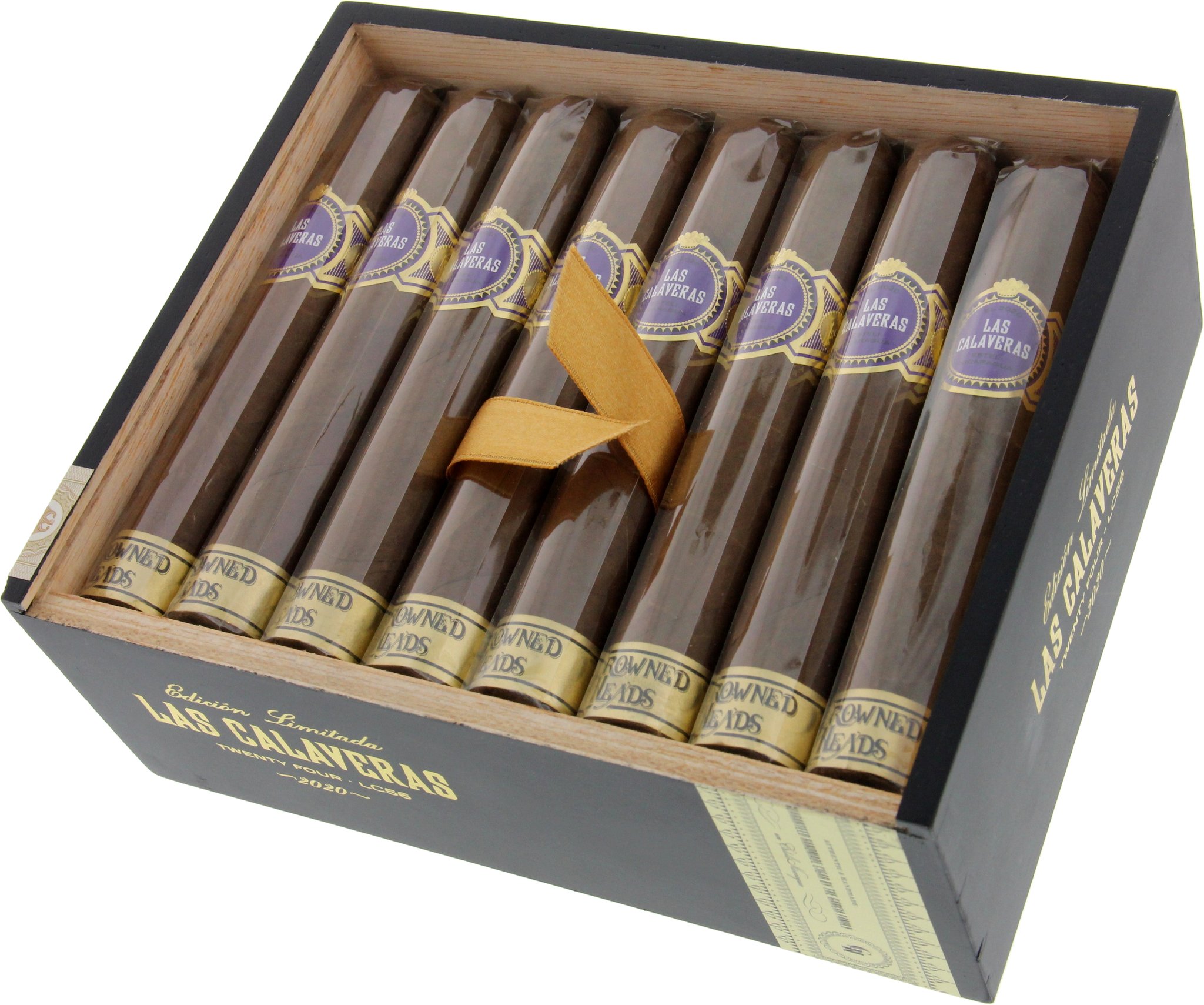 Crowned Heads Las Calaveras Edición Limitada 2020 LC 56 Kiste offen